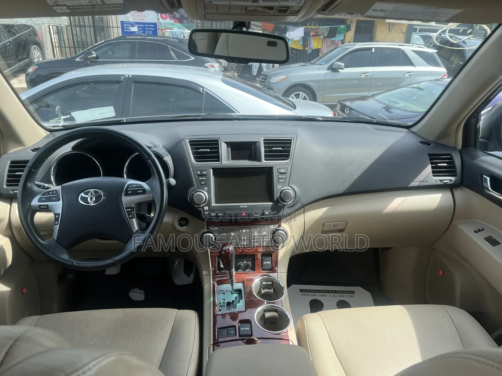 Toyota Highlander Limited 2011 Green