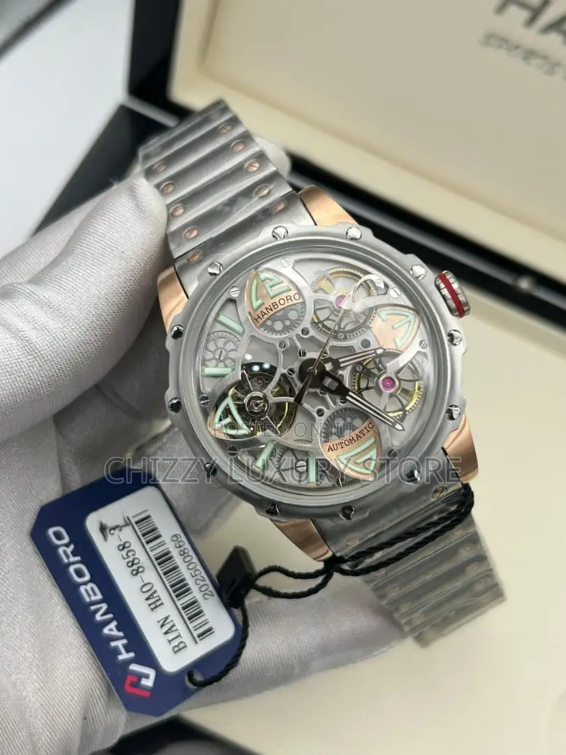 Hanboro Authentic Quality Luxury Men Authentic Wristwatch
