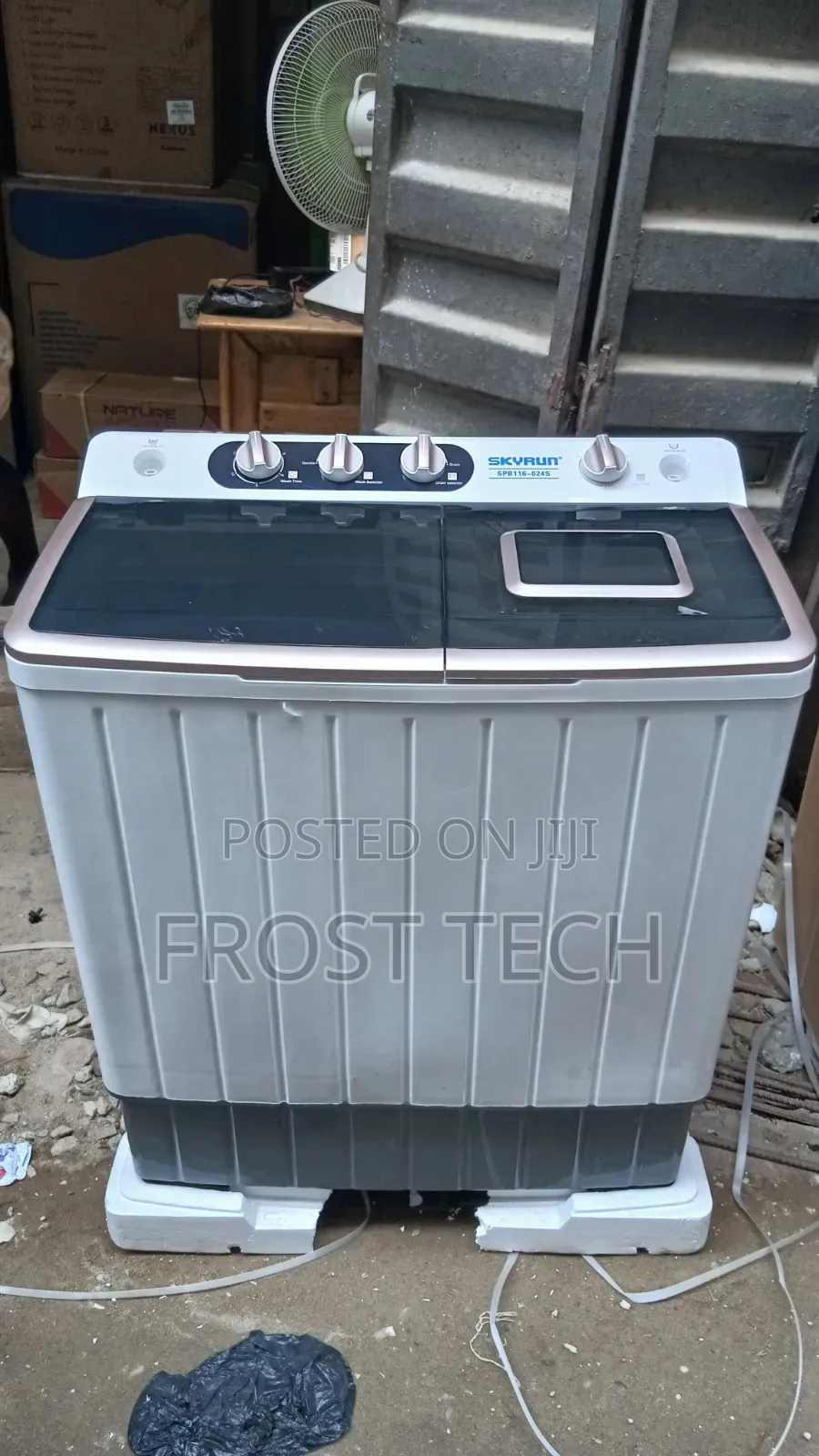 Skyrun 11kg Semi Automatic Washing Machine