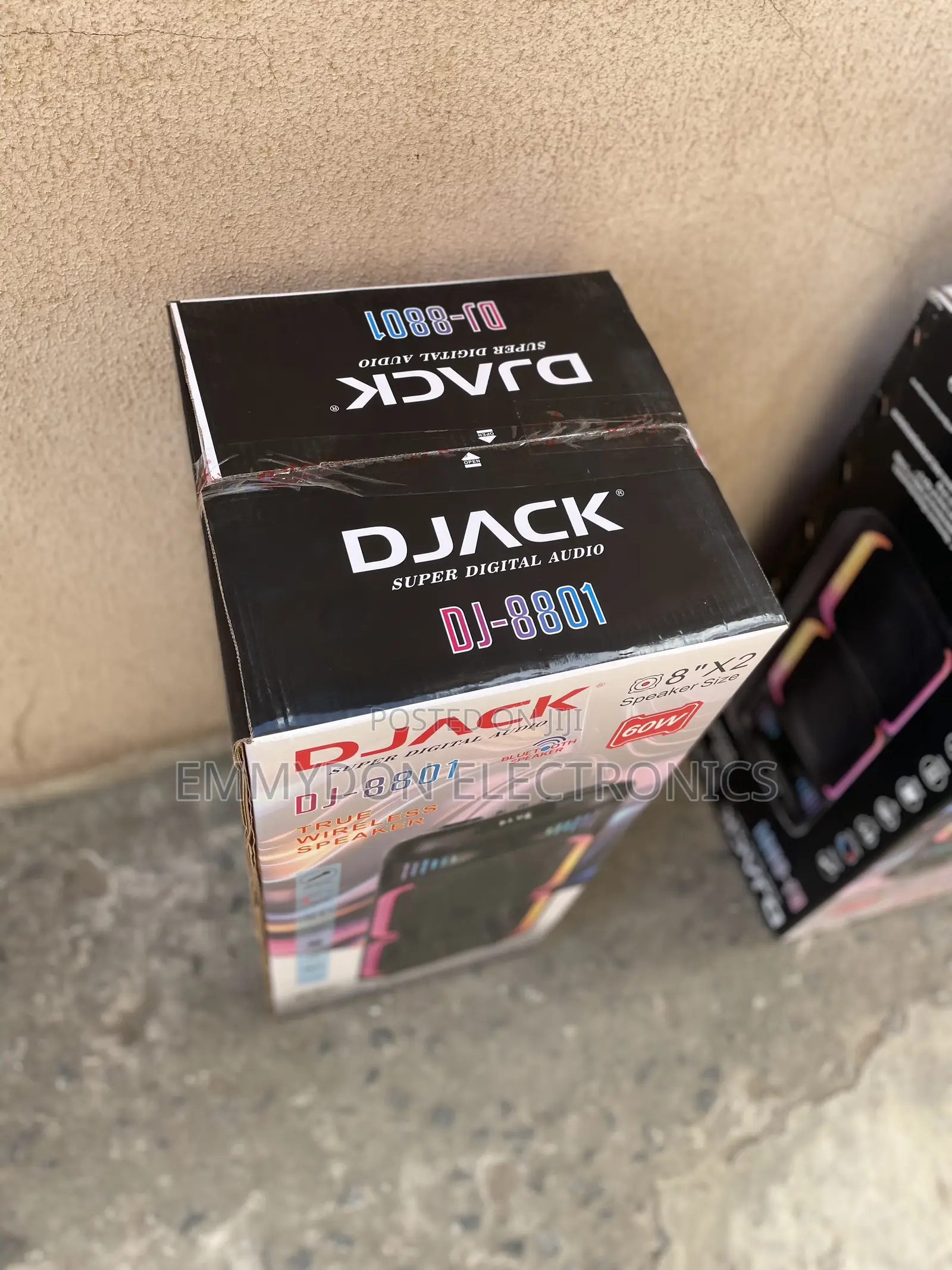 Djack Dj-8801 60w Speaker - Powerful, Portable and Reliable