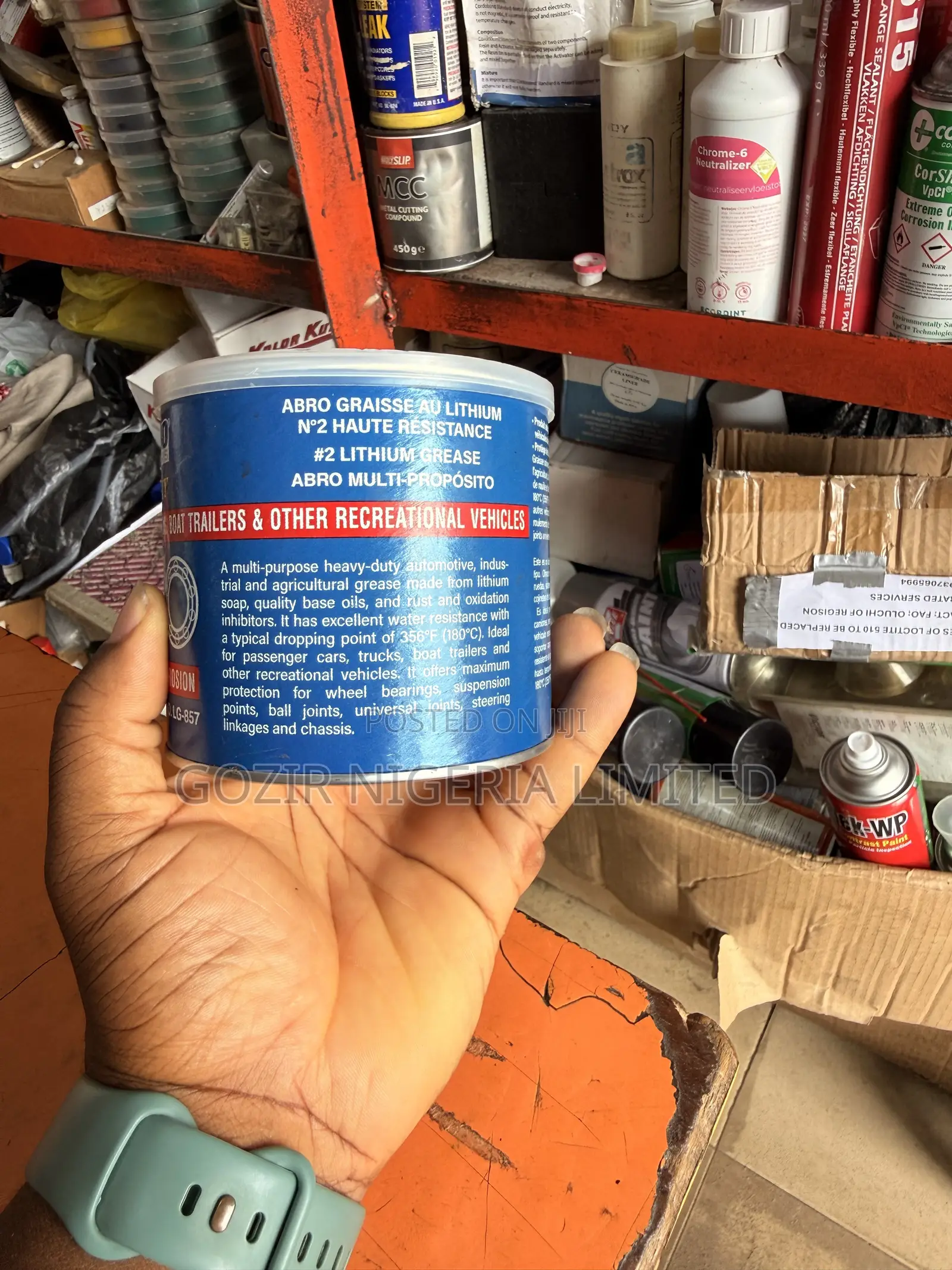 Abro Heavy Duty Lithium Grease