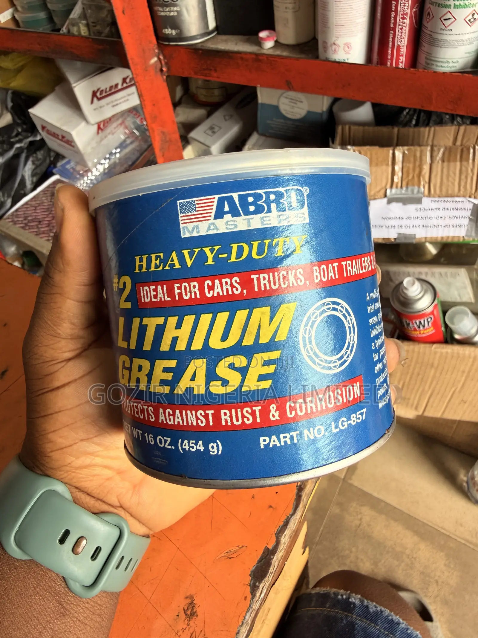 Abro Heavy Duty Lithium Grease