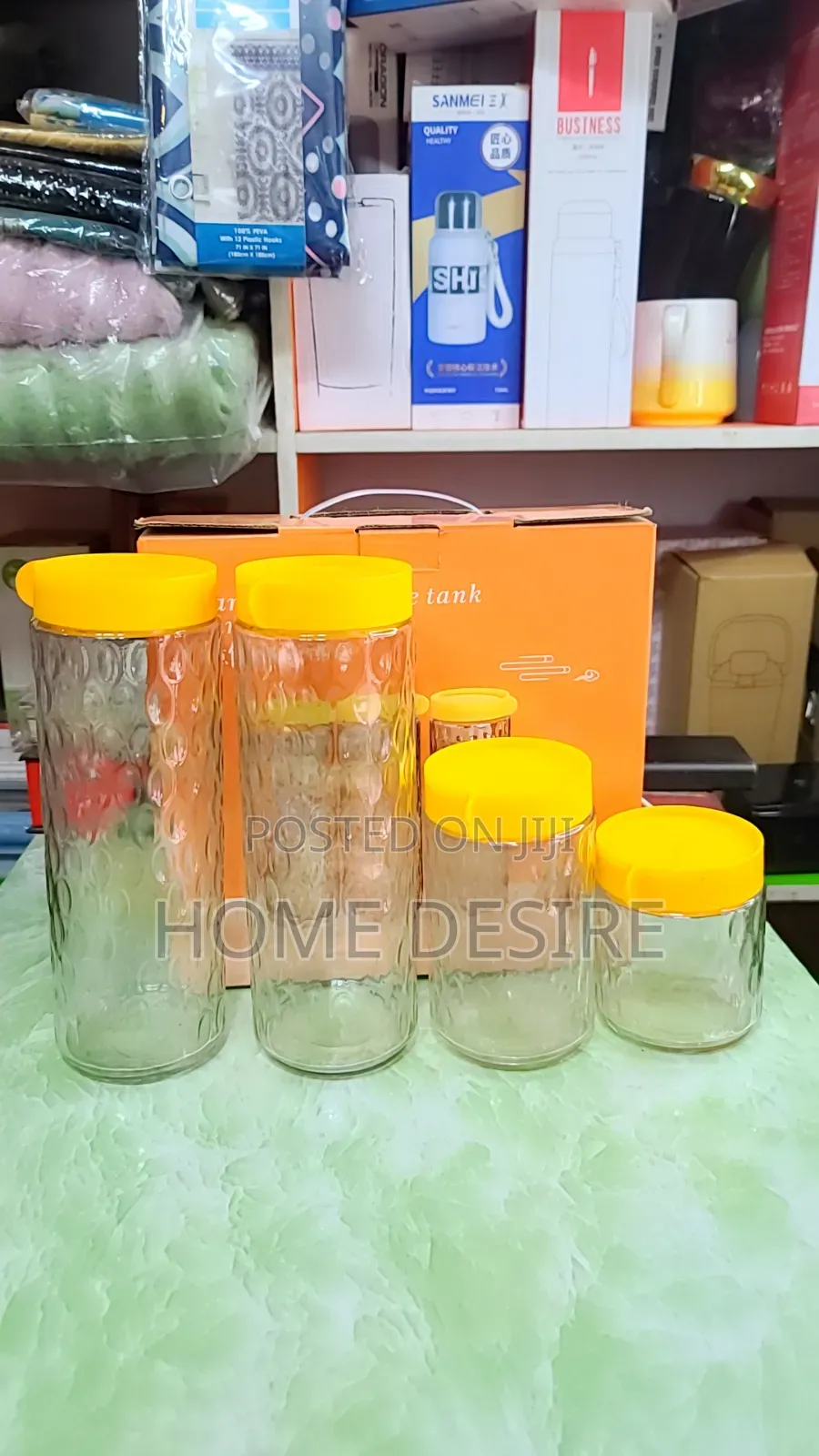 Glass Canisters