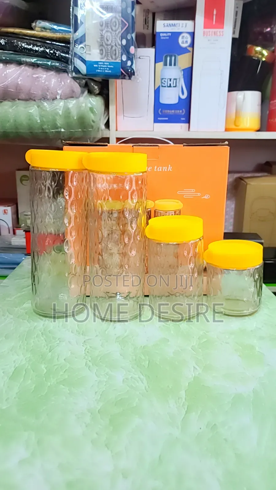 Glass Canisters