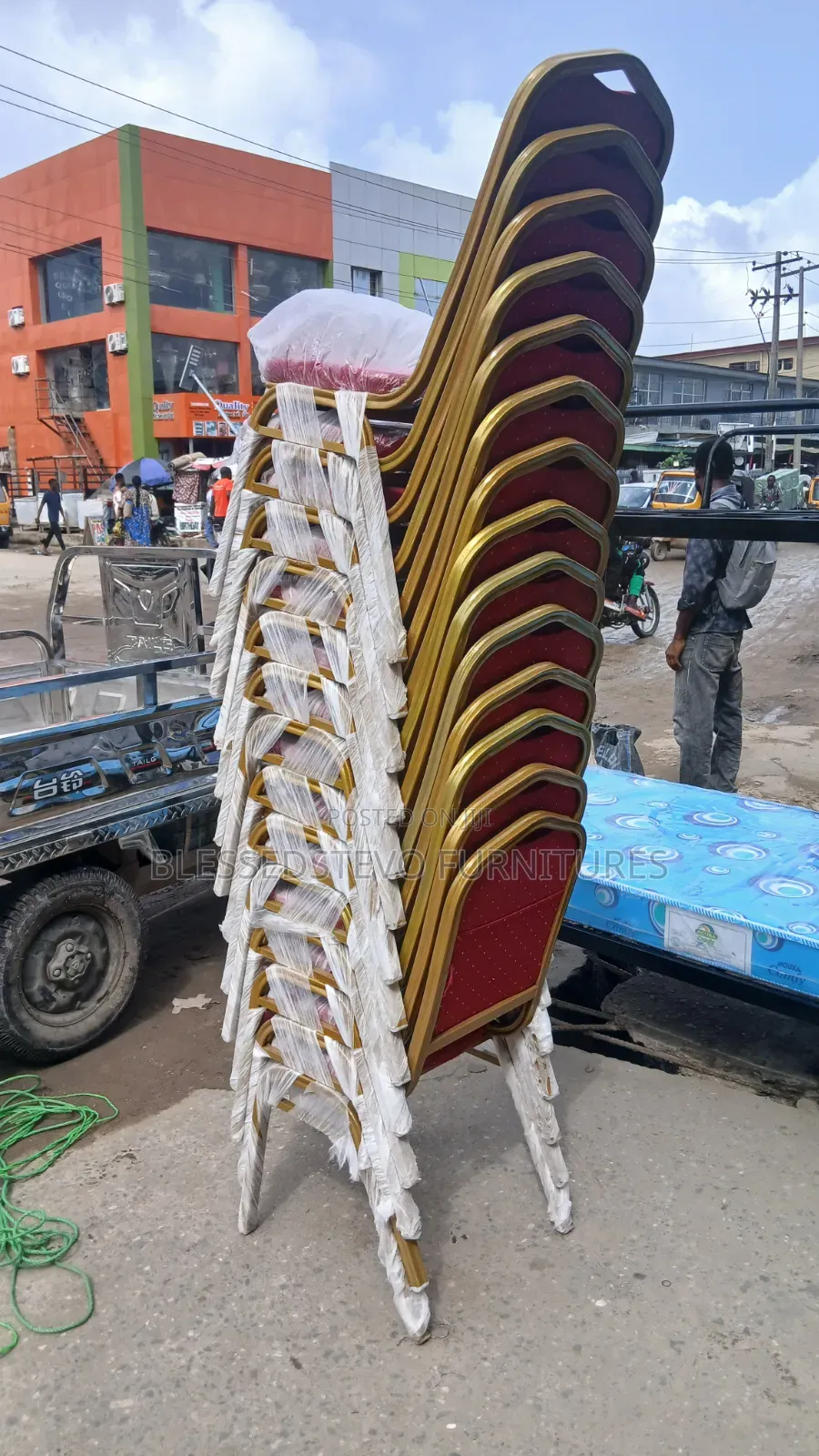 Red Banquet Chair