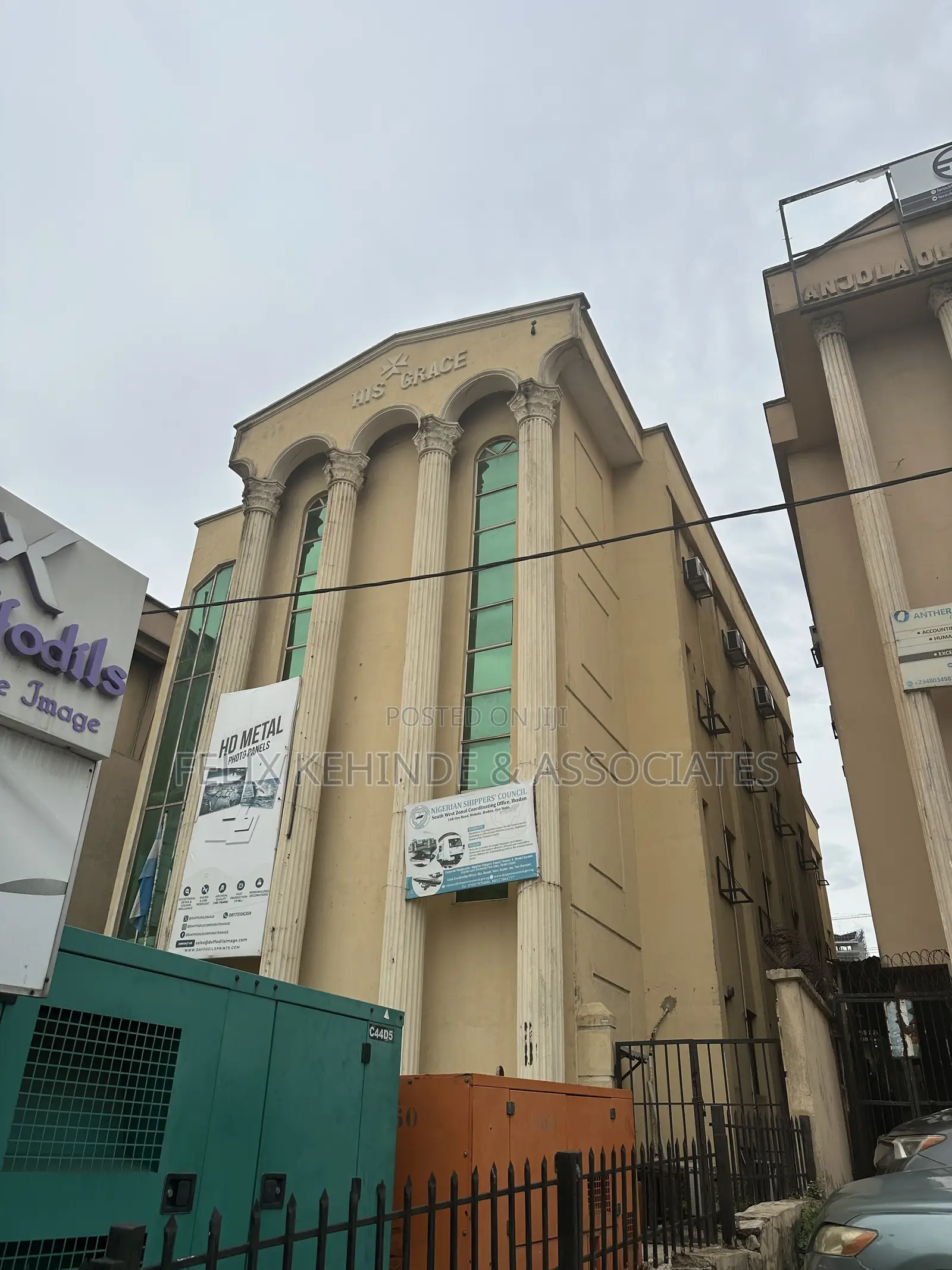 Commercial Open Plan Space on Three Floors at Mokola Road