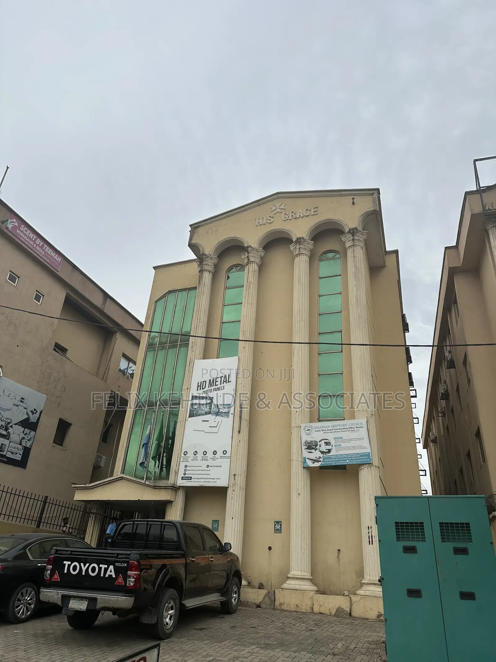 Commercial Open Plan Space on Three Floors at Mokola Road