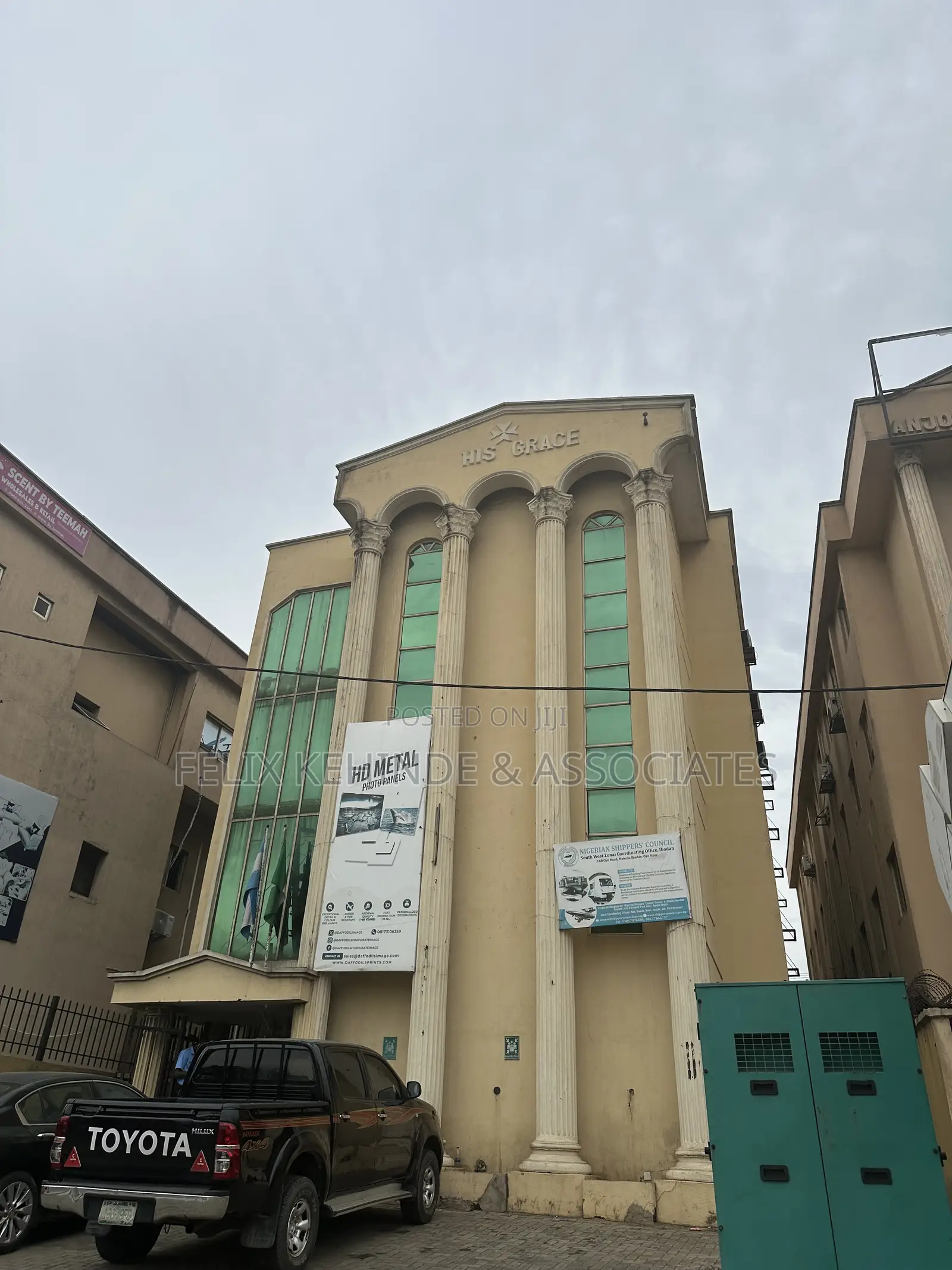 Commercial Open Plan Space on Three Floors at Mokola Road