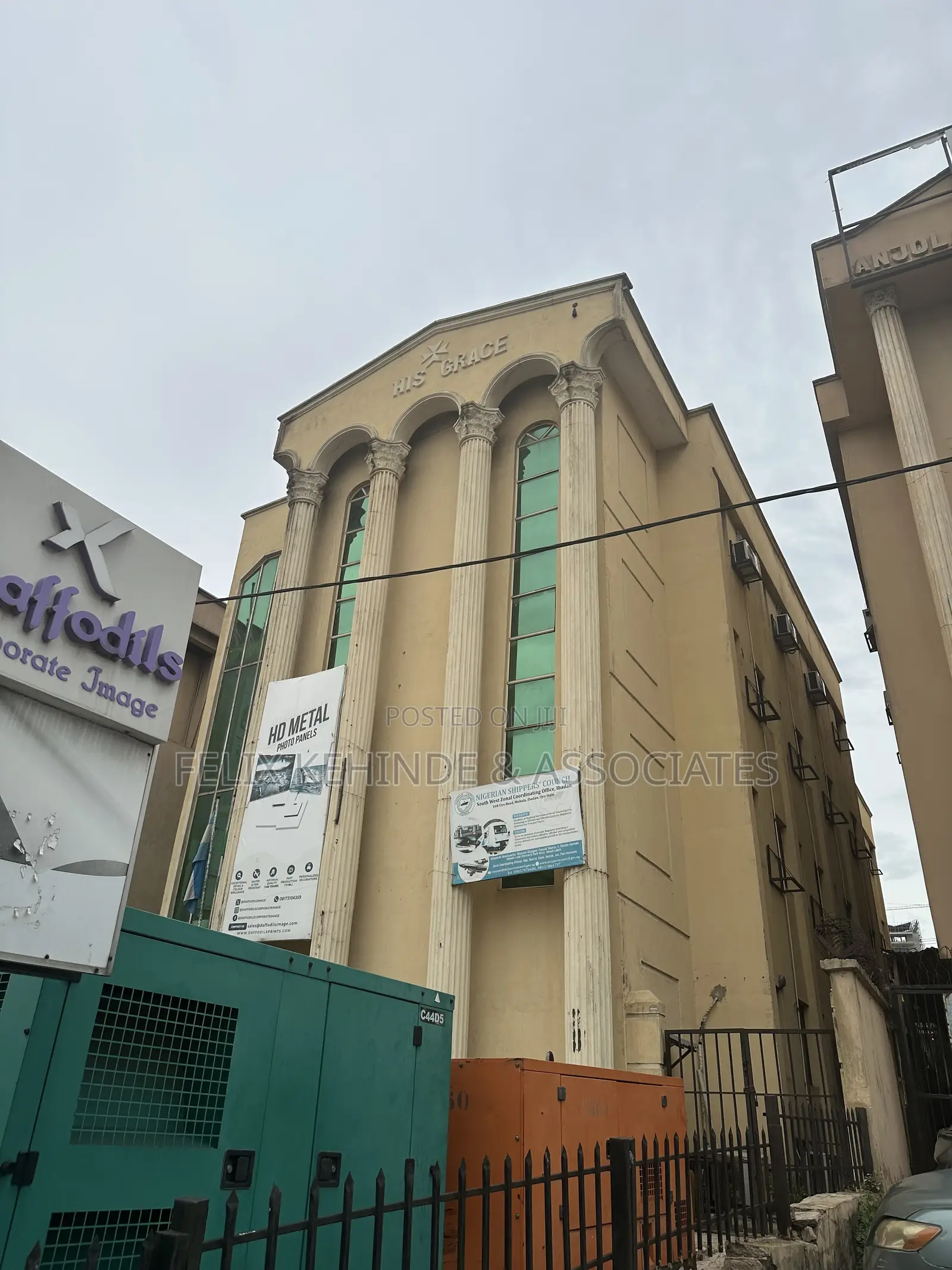 Commercial Open Plan Space on Three Floors at Mokola Road