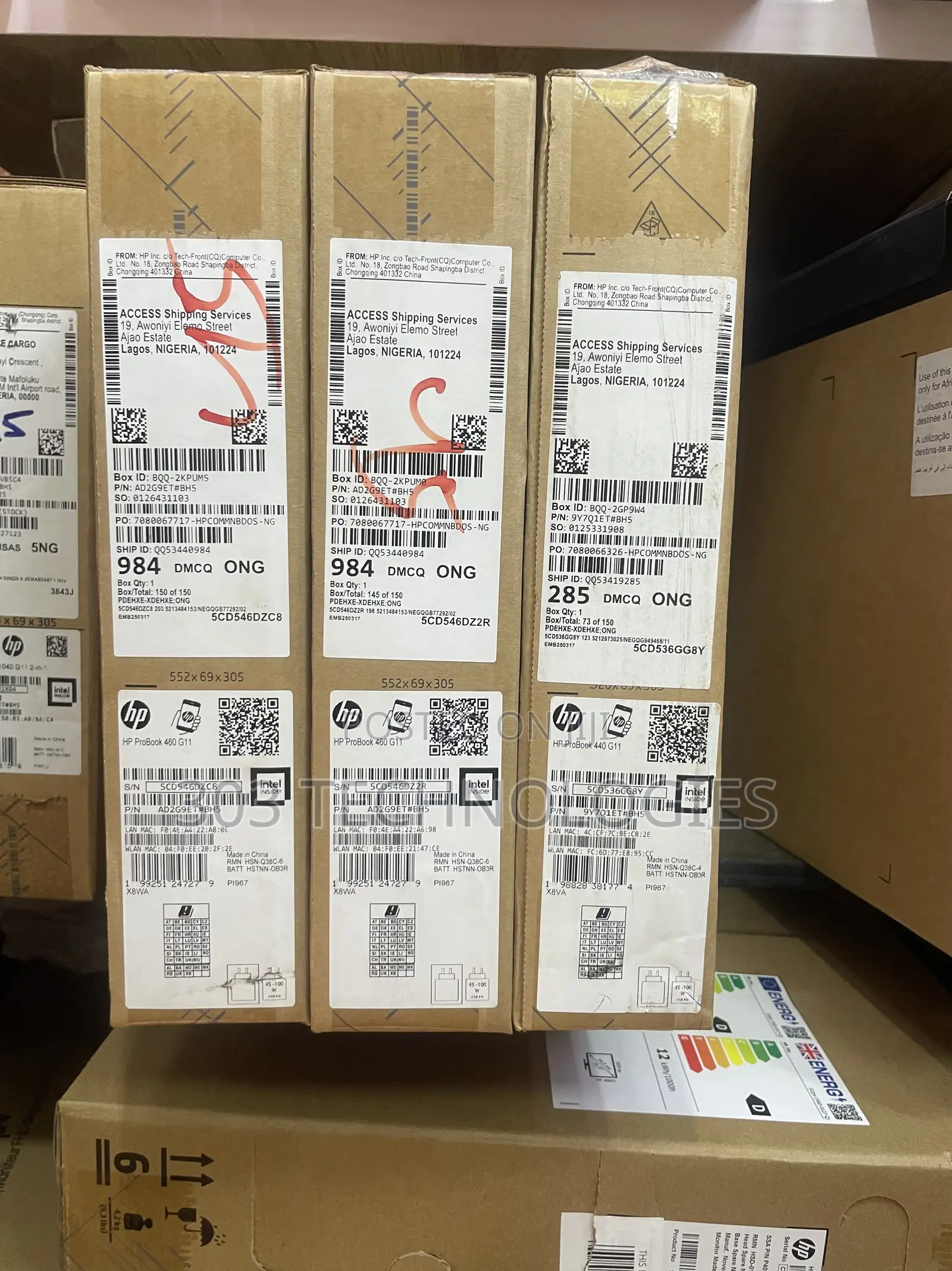 New Laptop HP 15-fd0290ns 8GB Intel Core i3 SSD 256GB