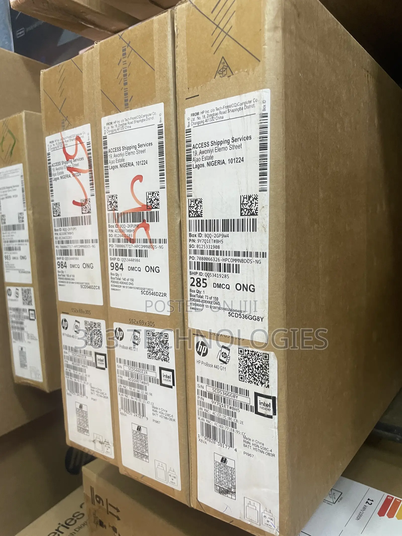New Laptop HP 15-fd0290ns 8GB Intel Core i3 SSD 256GB