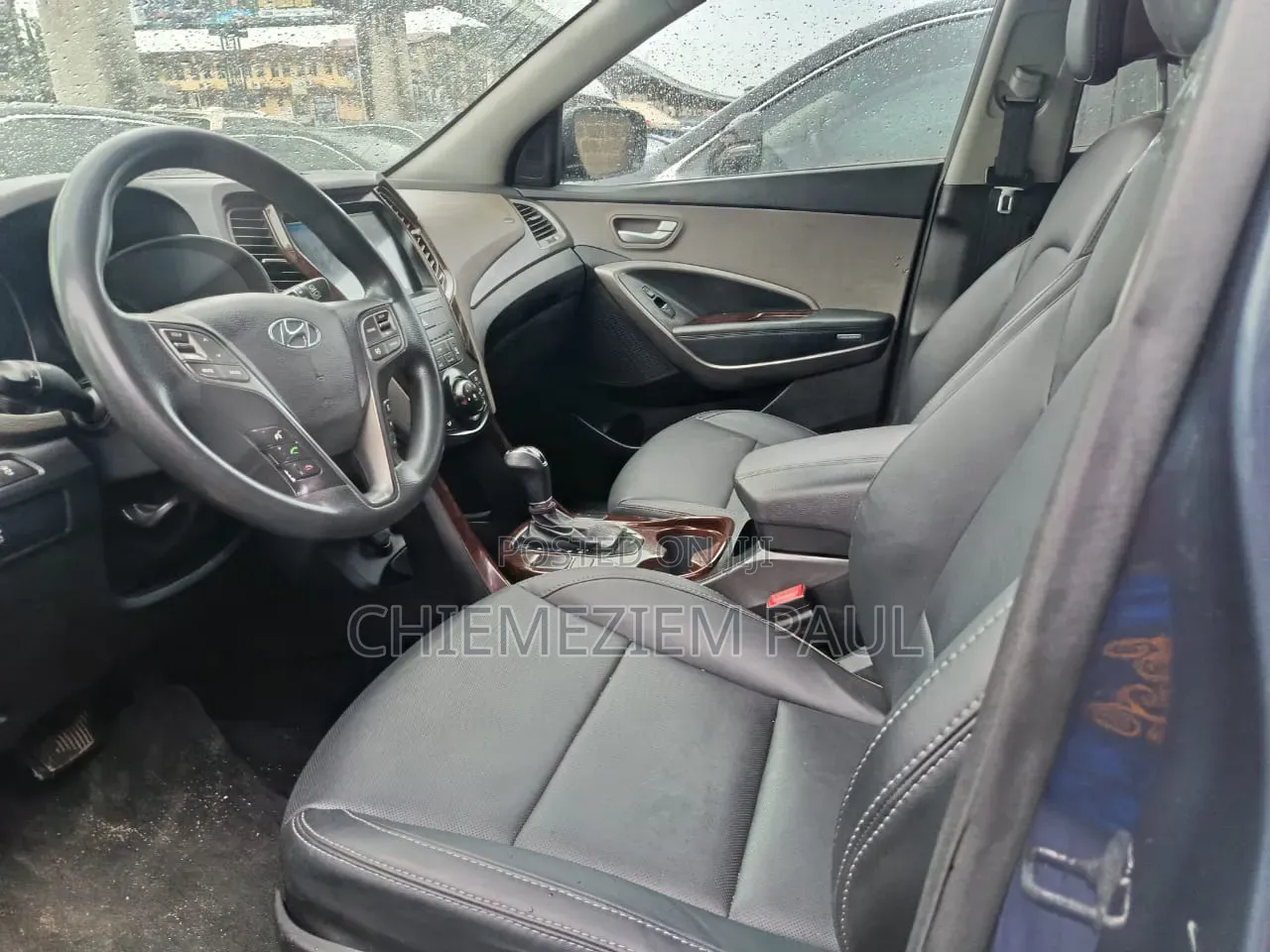Hyundai Santa Fe SE AWD 2016 Blue
