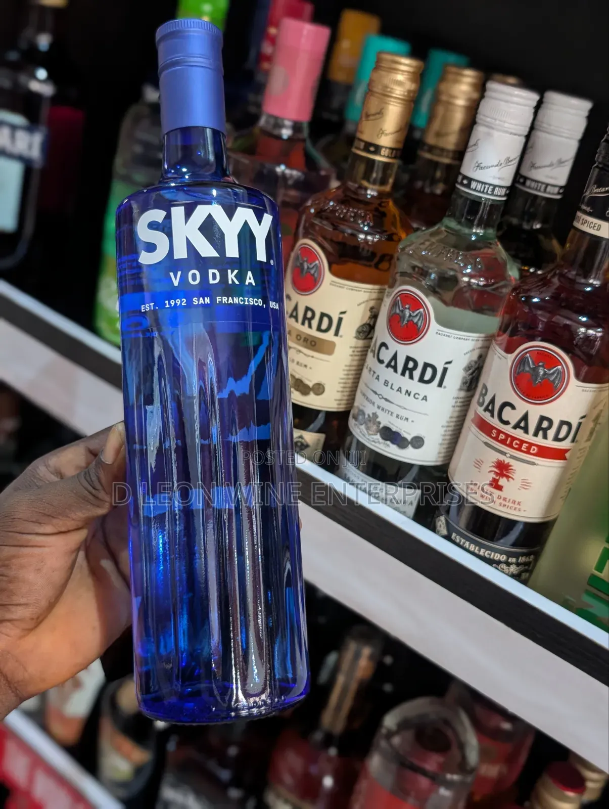 Skyy Vodka Cartoon by ( 12 Bottles )