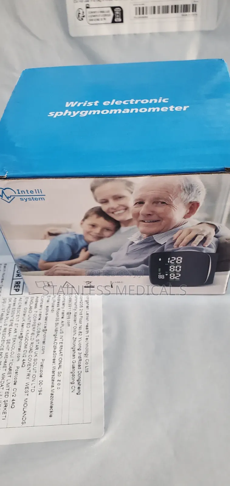 Wrist Blood Pressure Monitor