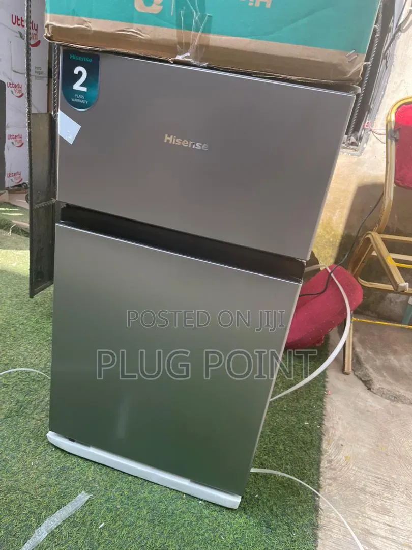 Hisense Ref120dr Compact Double Door Fridge for Apartments
