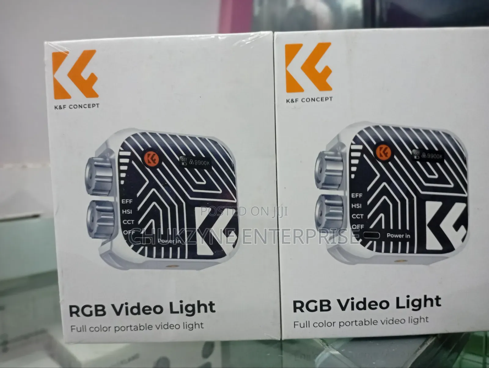 K F RGB Video Light