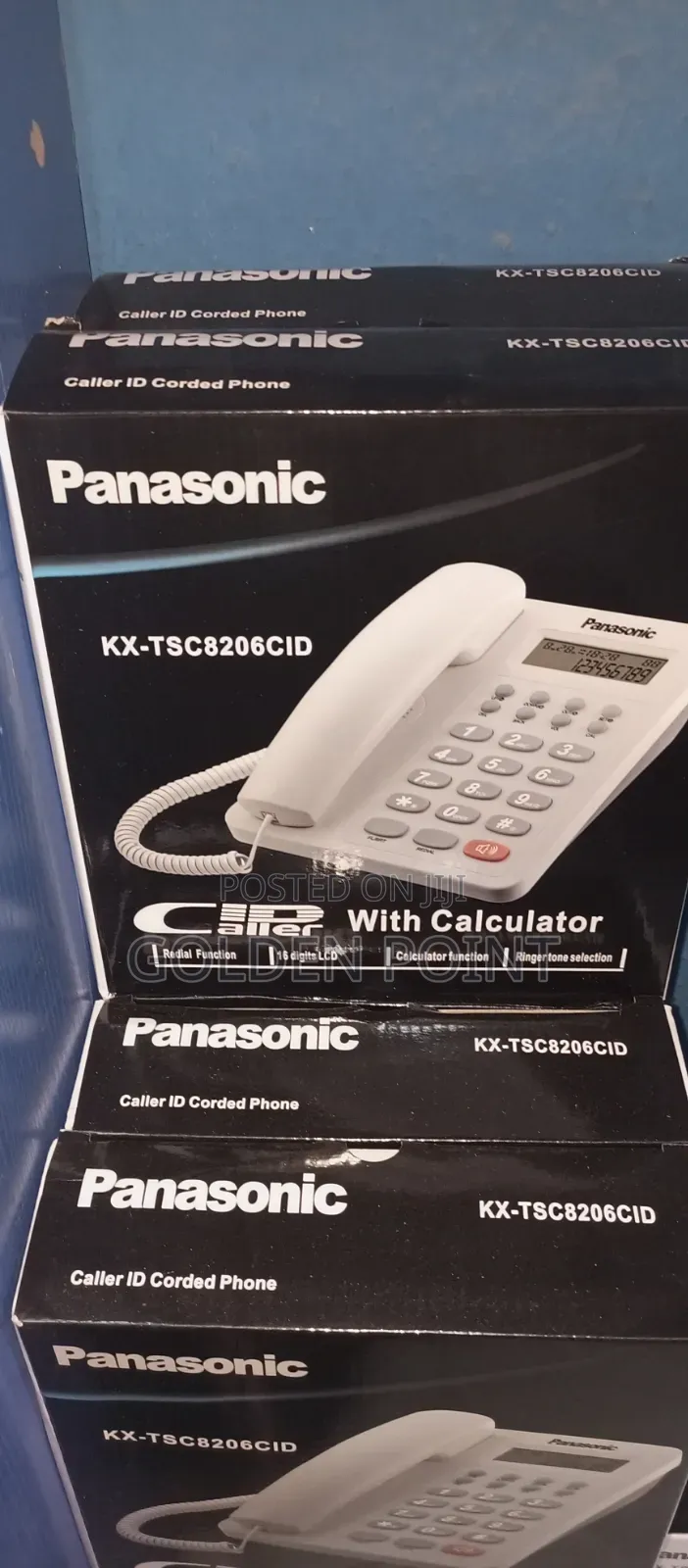 Panasonic Ks-Tsc8206cid Caller Id Phone With Display and Calculator
