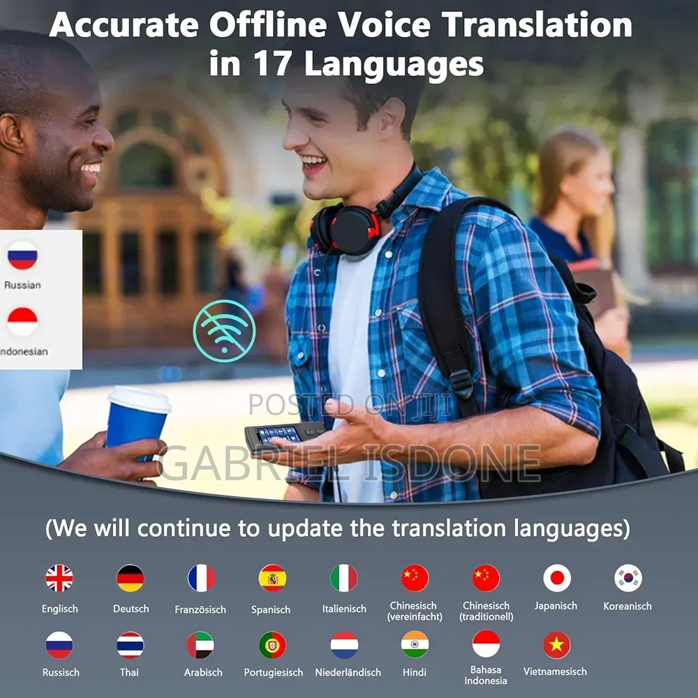 Language Translator Device, Chatgpt Ai Translator Device No Wifi Need