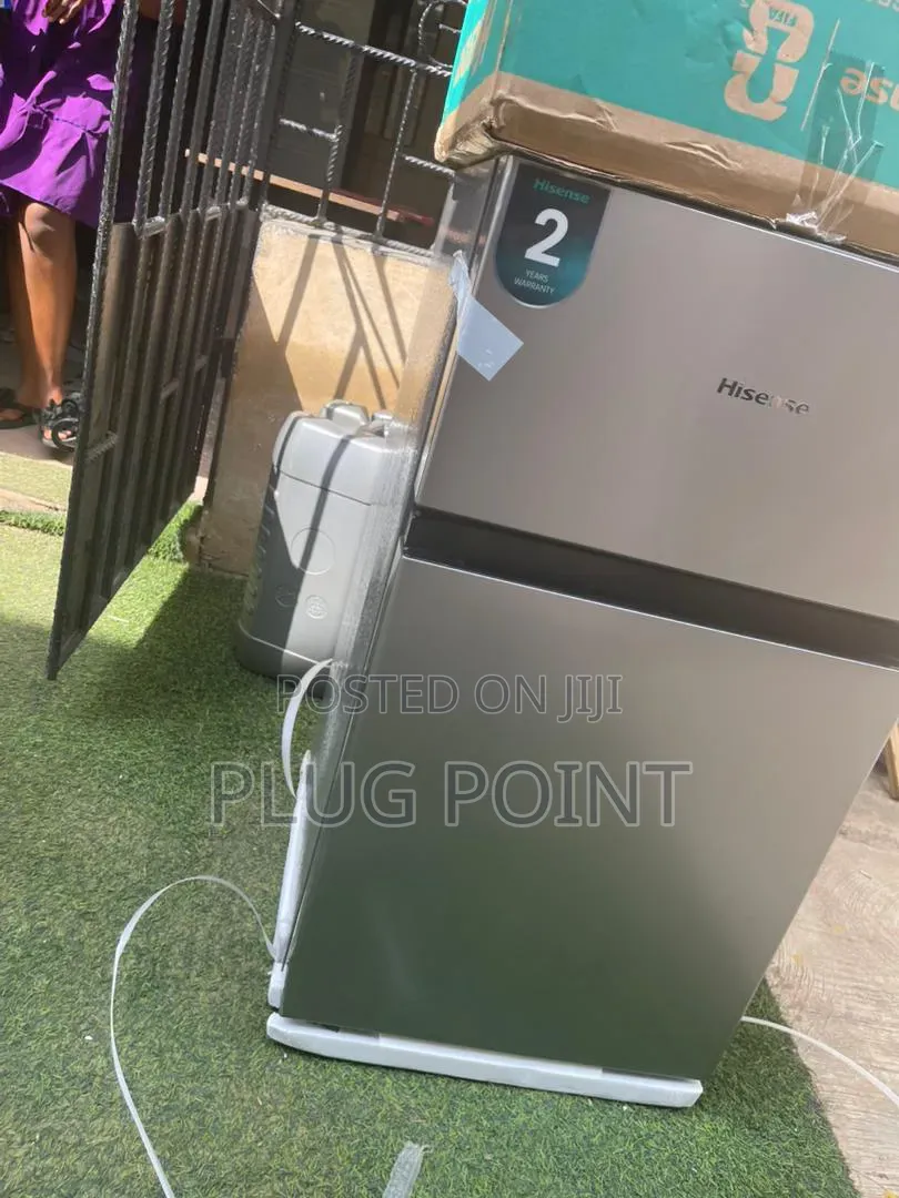 Hisense Ref120dr Double Door Fridge With Low Noise Operation