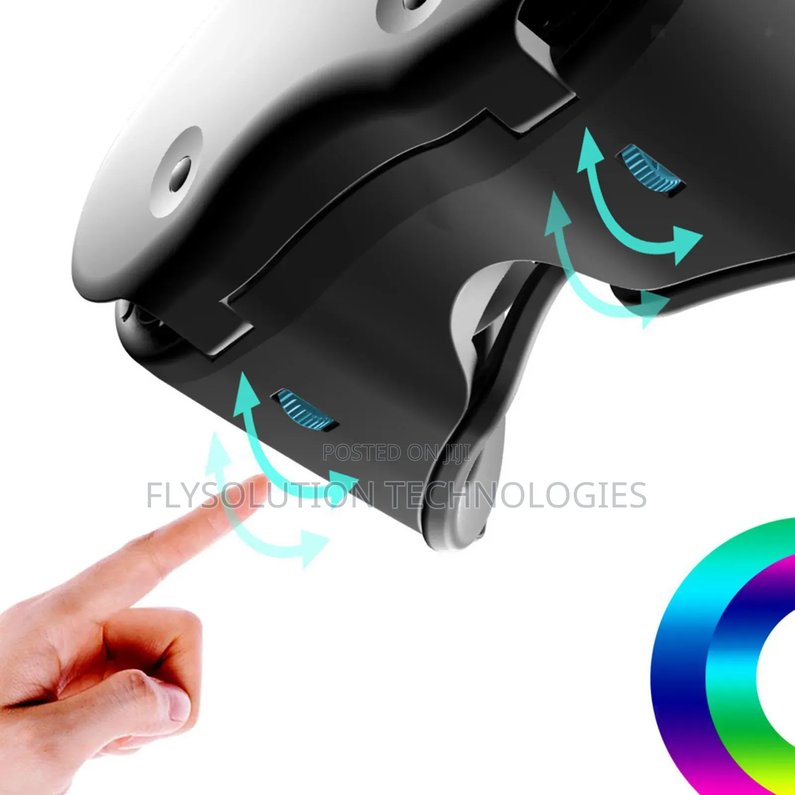 3d Glasses Headset Reality Full Screen For 5-7" Smartphone Movies