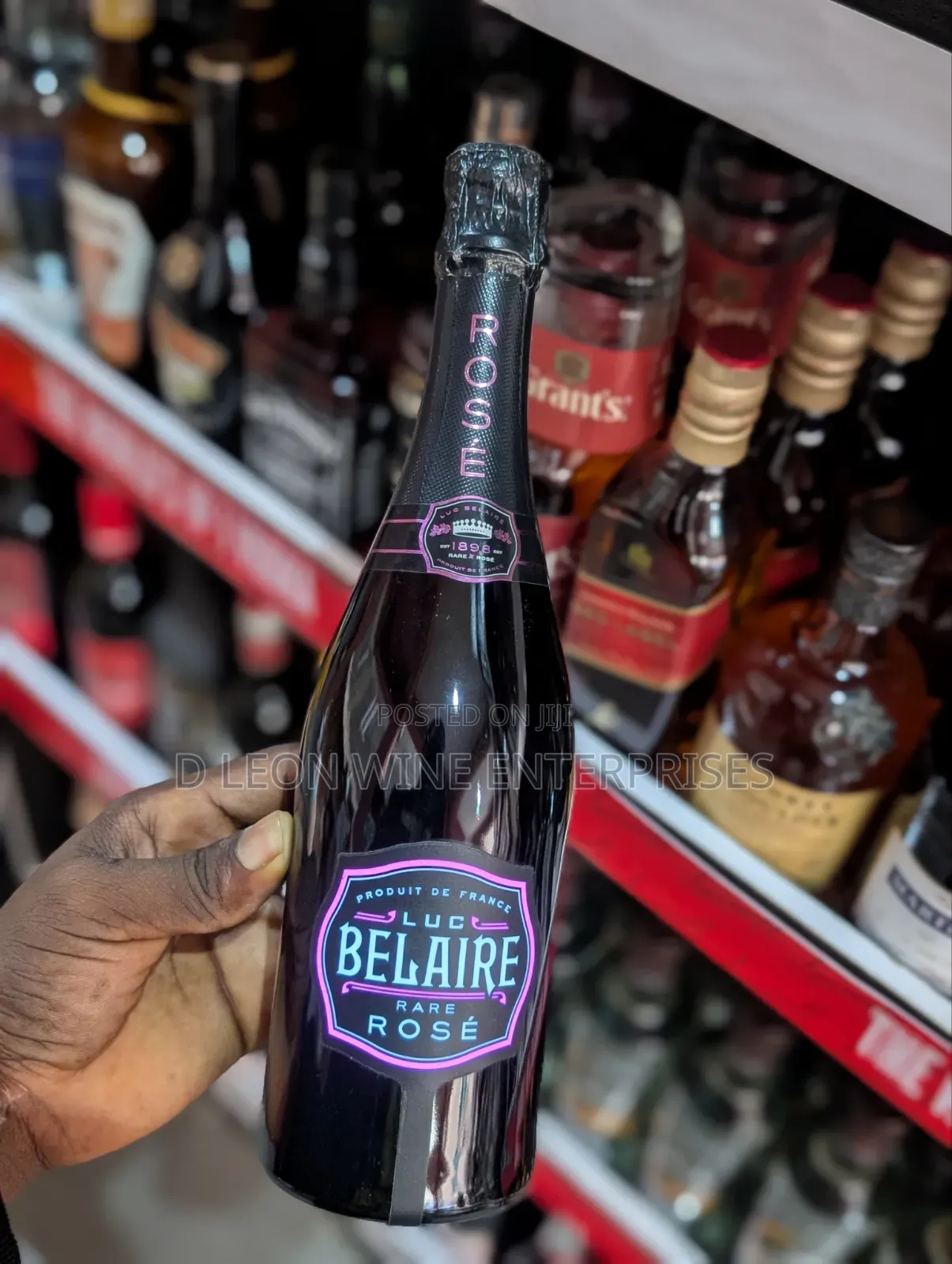 Belaire Rose ( With Light ) Cartoon by ( 12 Bottles )
