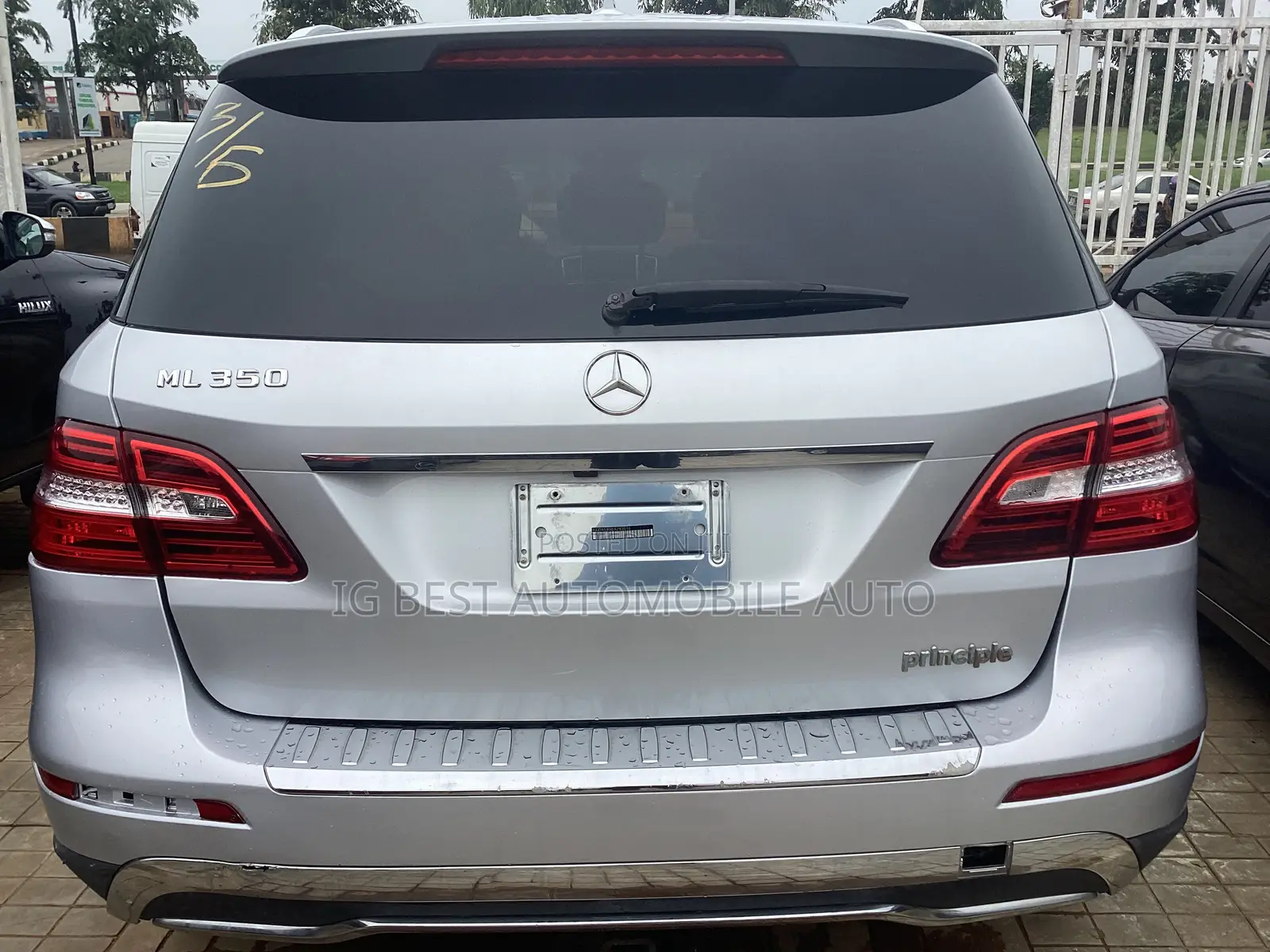 Mercedes-Benz M Class 2014 Silver