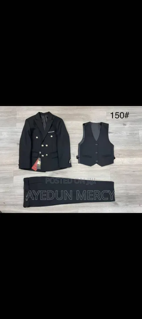 Breasted Button Boys Suit