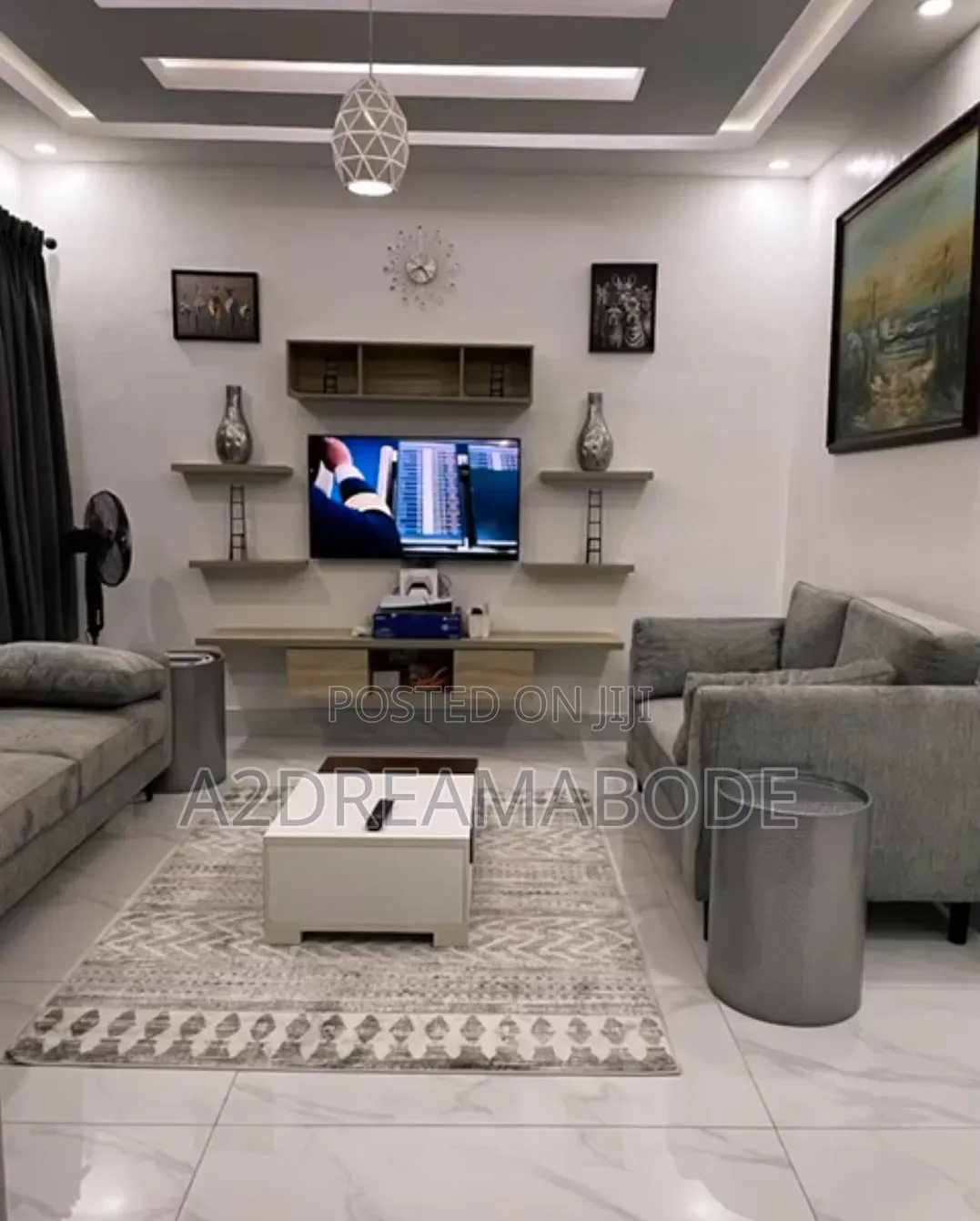Furnished 4bdrm Duplex in Off Allen Avenue for rent