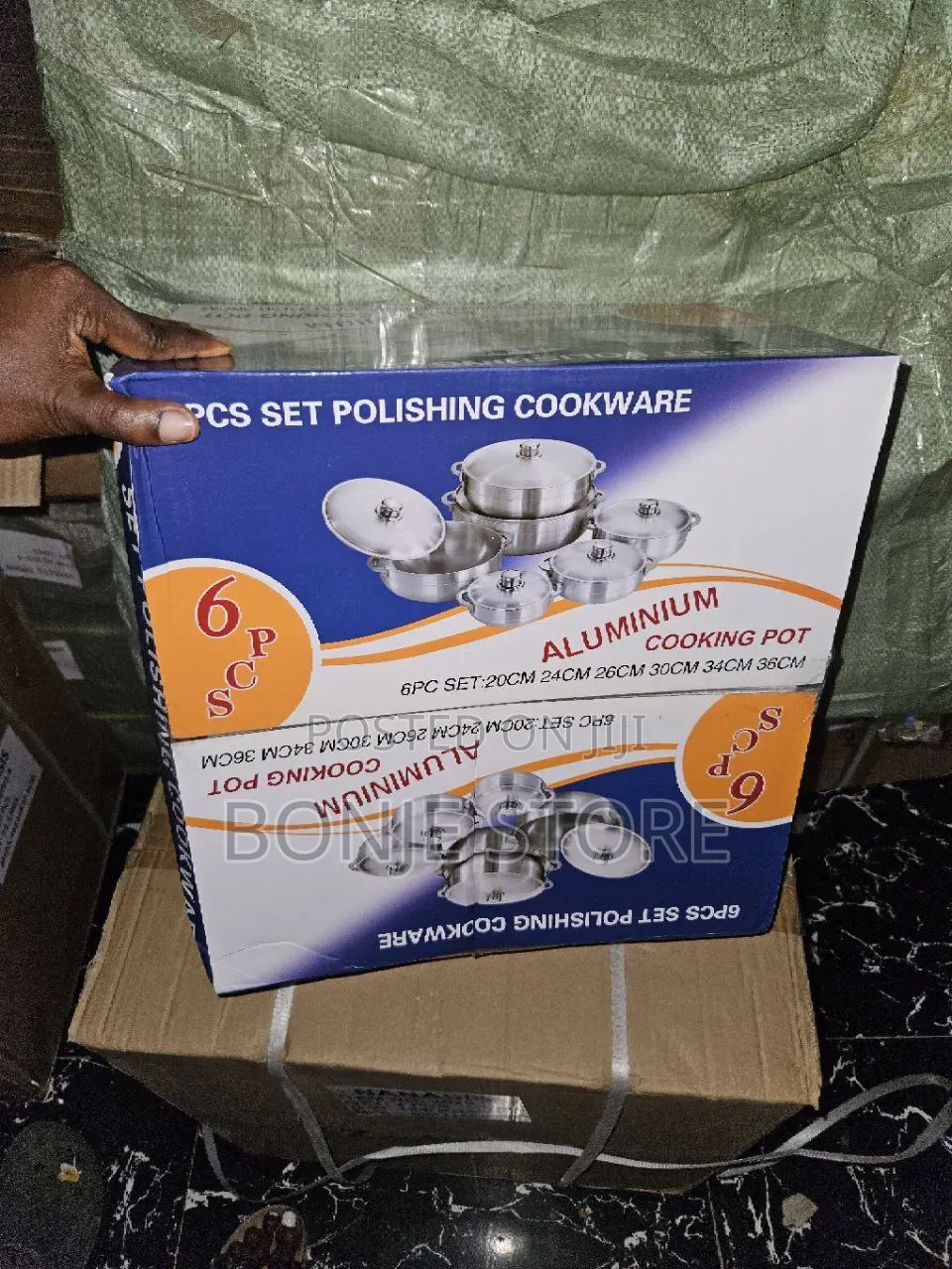 6pcs Alluminum Cookware Set