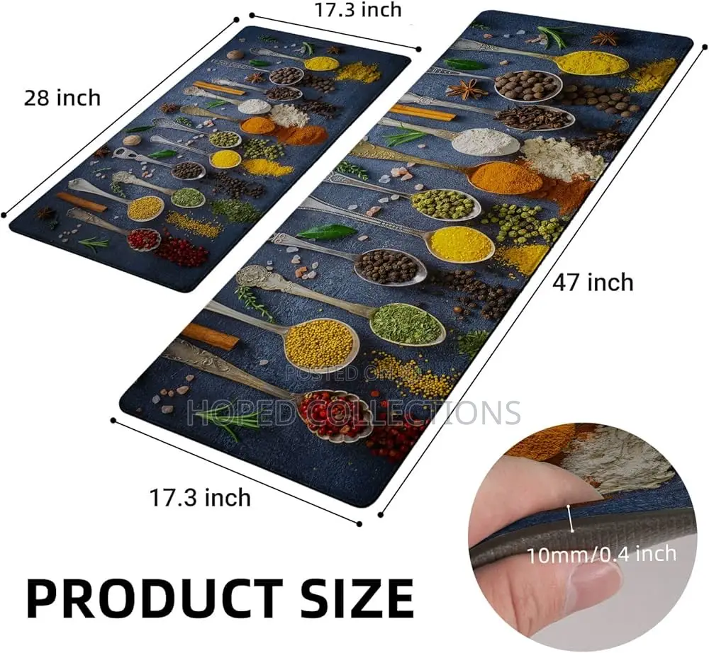 Spice Cooking Kitchen Mat