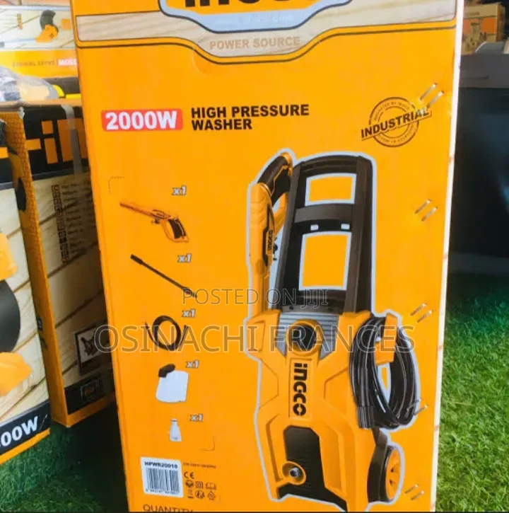 Ingco Electric Pressure Washer 2000wt