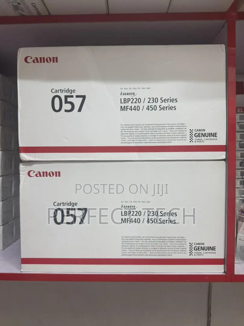 Canon Genuine 057 Black Toner Cartridge High Capacity
