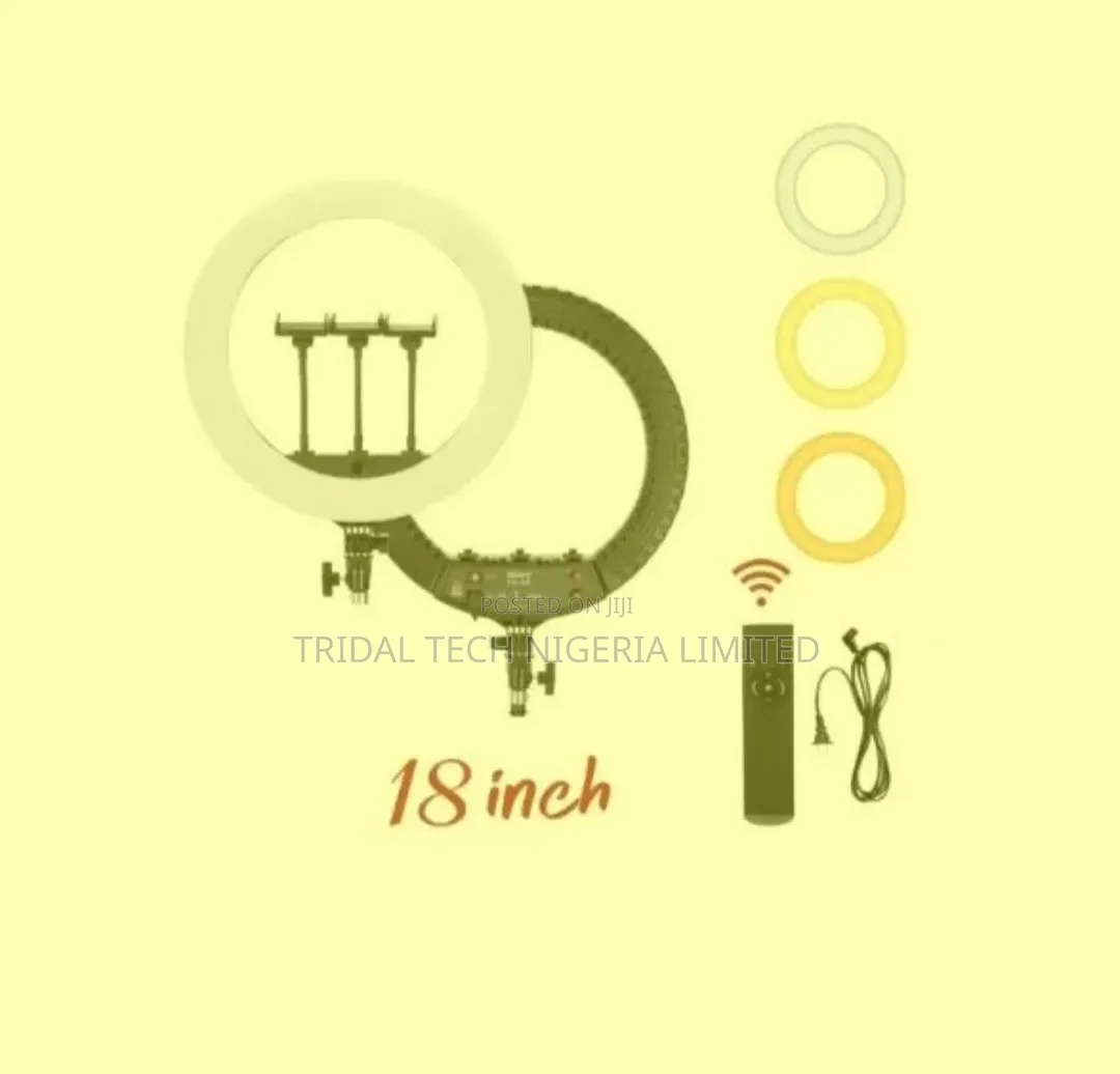 Jmary Fm-18r 18 Inch Professional Selfie Ring Light