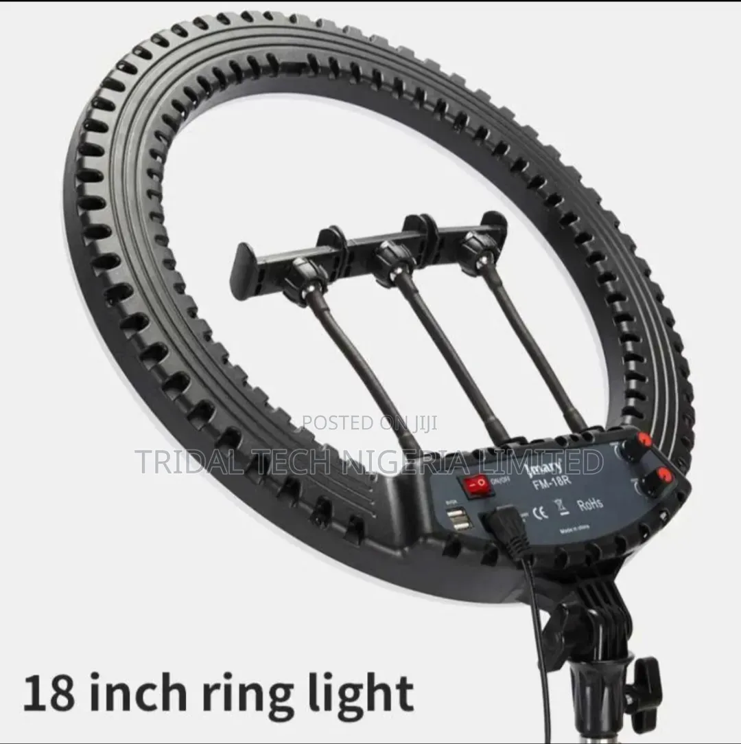 Jmary Fm-18r 18 Inch Professional Selfie Ring Light