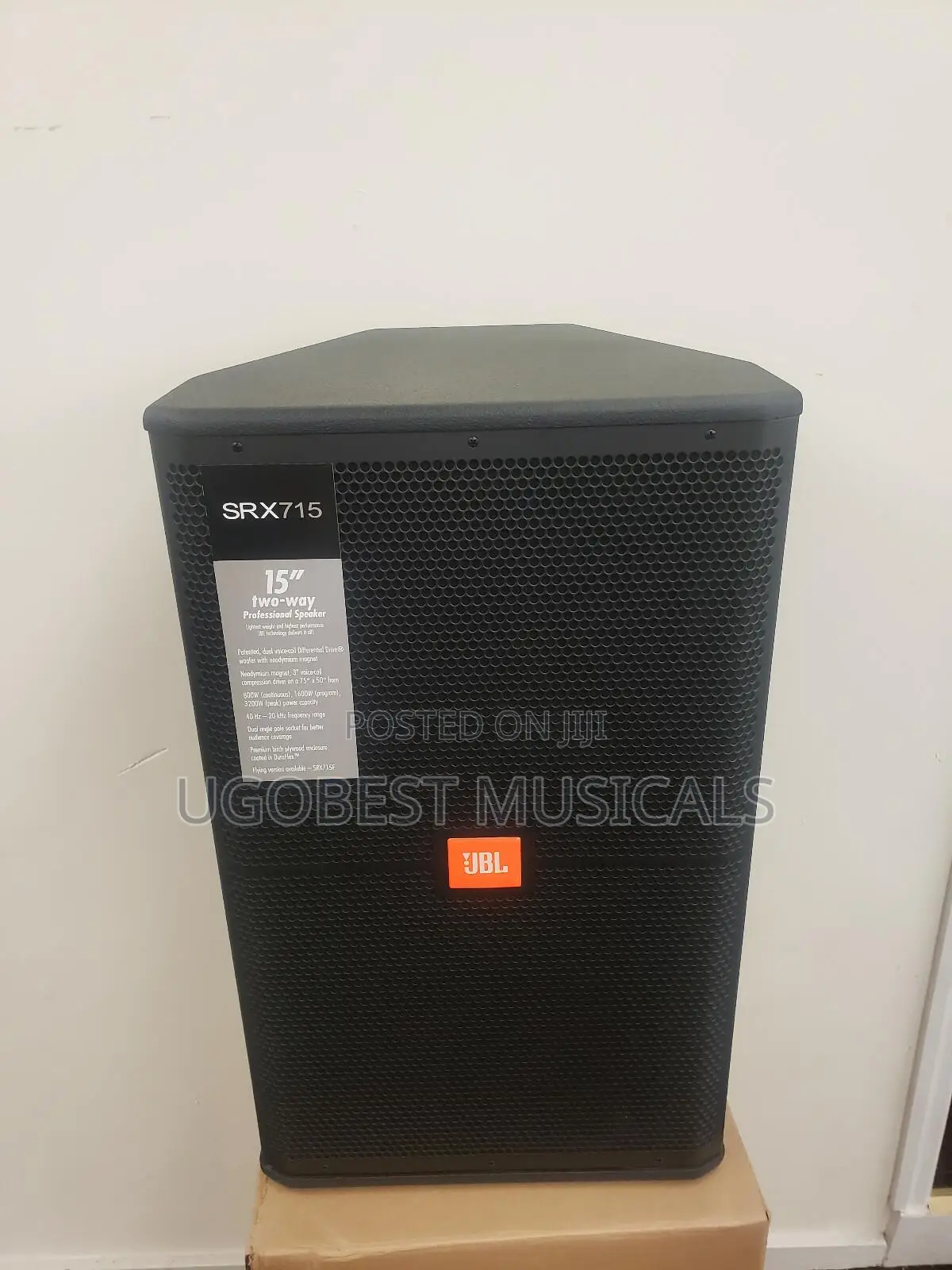 JBL Srx715 – Single 15" Professional Top Speaker