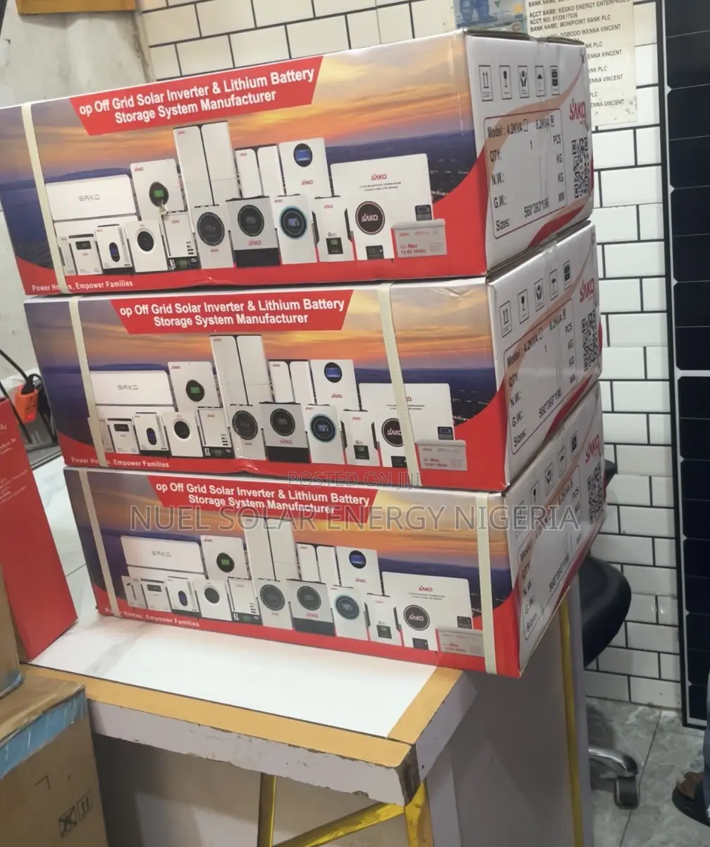 Sako 6.2kva Hybrid Inverter (With Wifi)