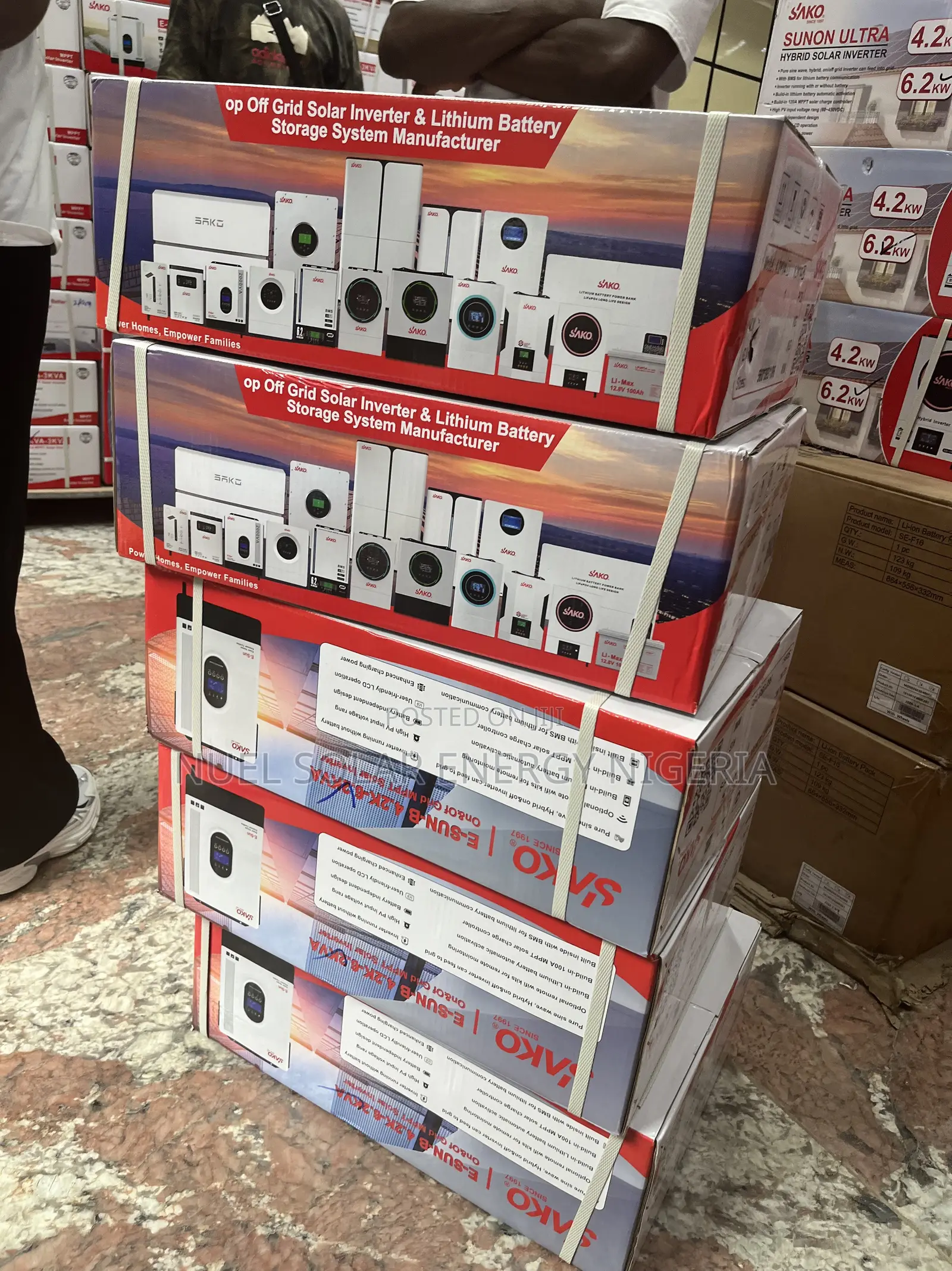 Sako 6.2kva Hybrid Inverter (With Wifi)
