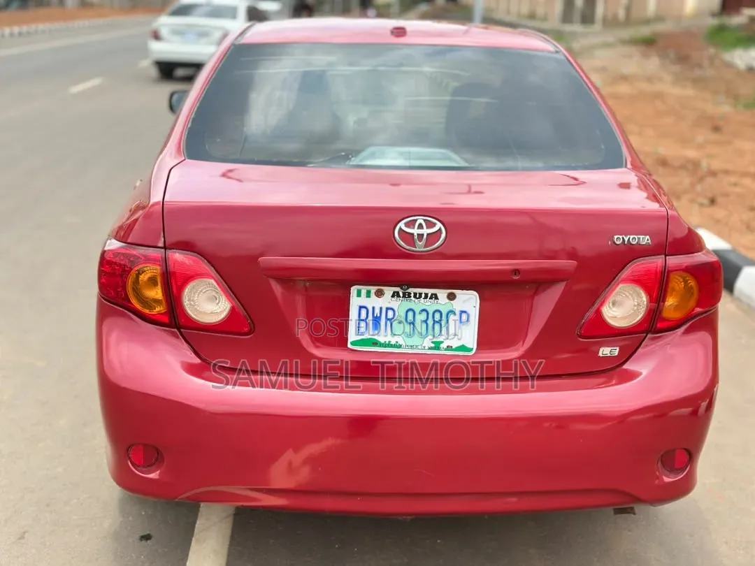 Toyota Corolla 2010 Red