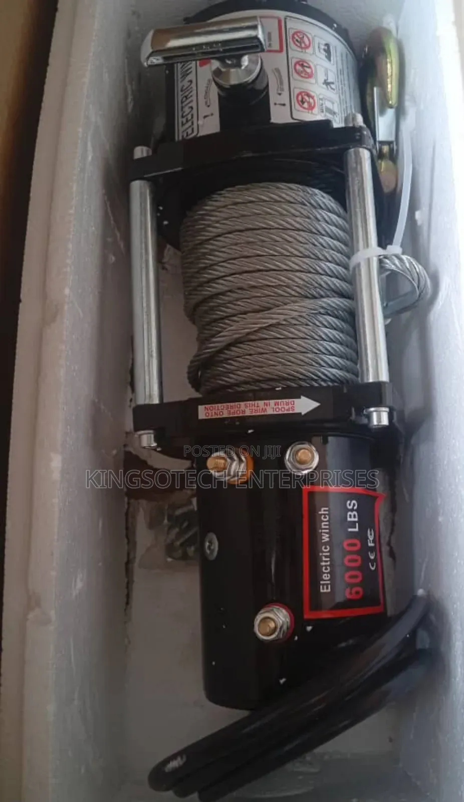 Car Electric Winch 6000lbs and 12000lbs