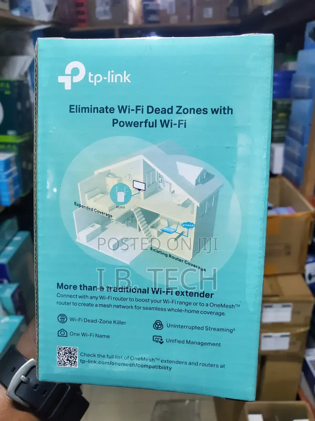 Tp-Link Mesh Wi-Fi Extender Ac1200 Dual Band Re305