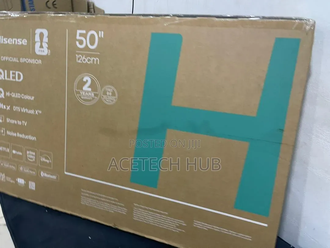 Sharp Display Hisense 50" Qled Smart Tv
