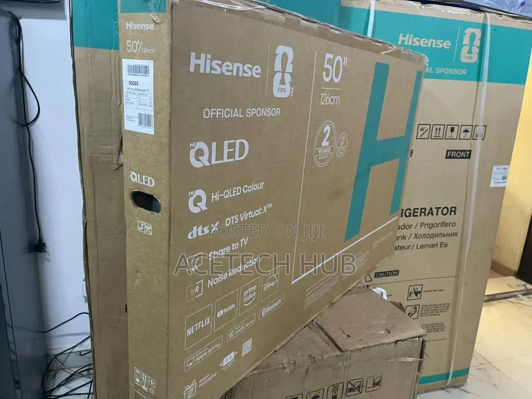 Sharp Display Hisense 50" Qled Smart Tv
