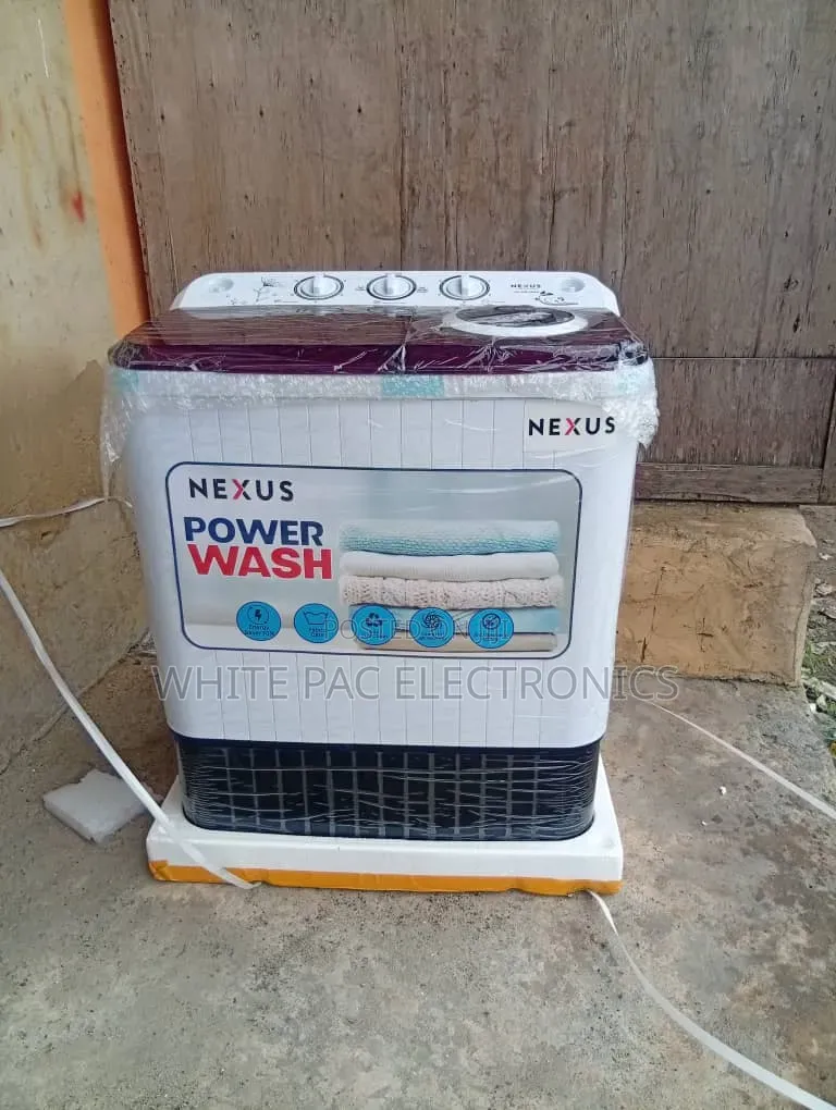 Nexus 5.5kg Washing Machine Top Loader( Wash Spin )Air Dryer > 2 Yrs