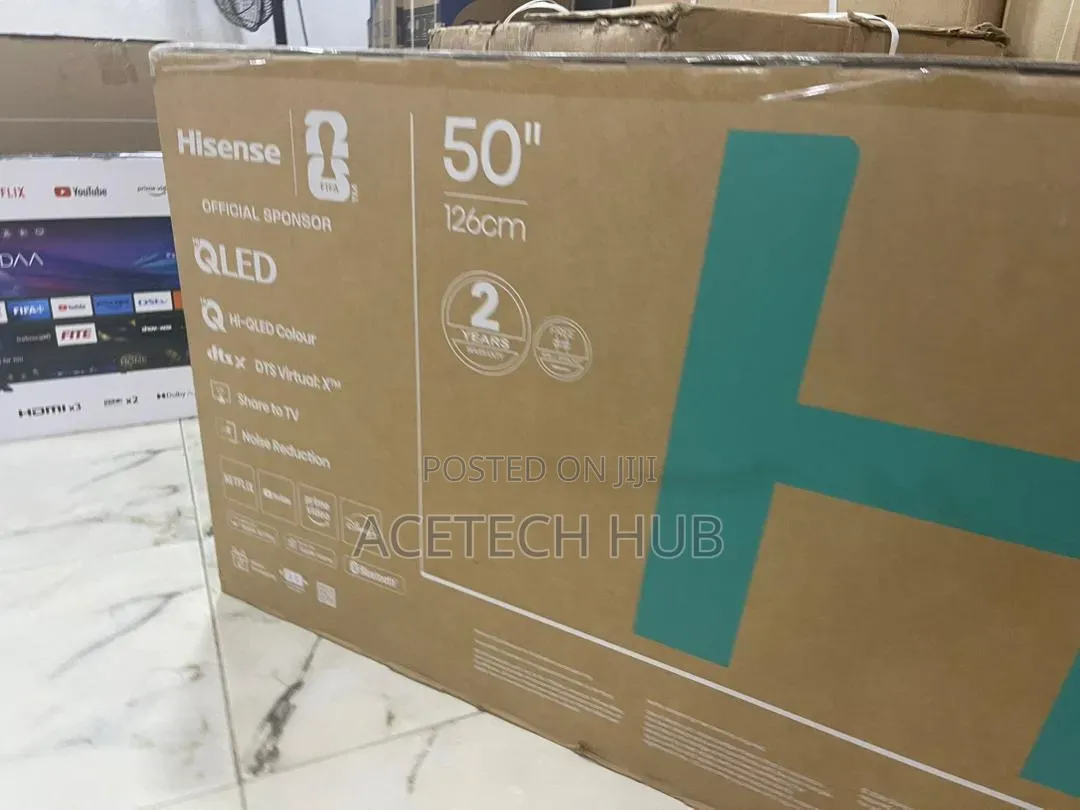Hisense 50" Qled Tv With HDR Support