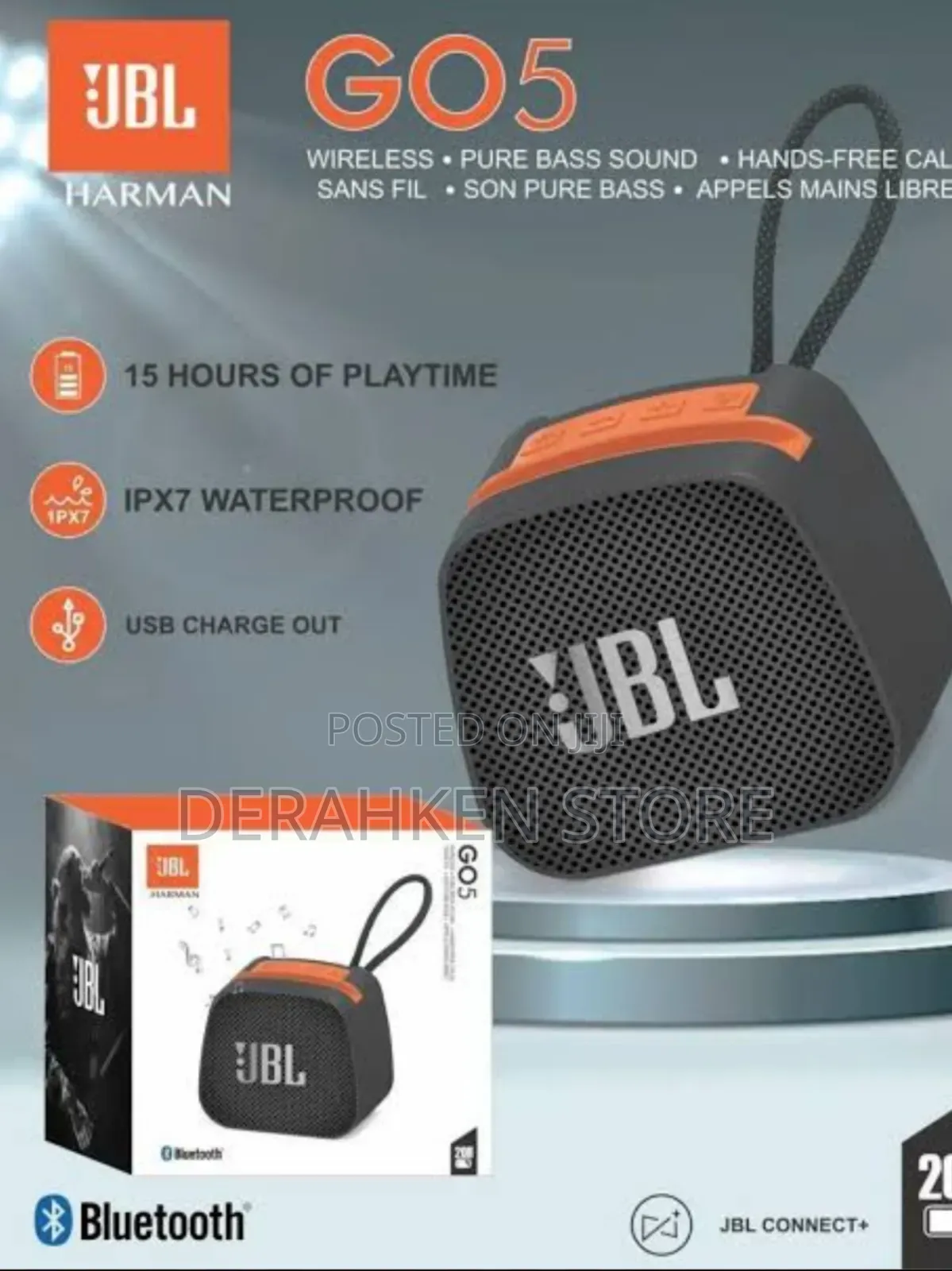 JBL Go 5 Portable Bluetooth Speaker