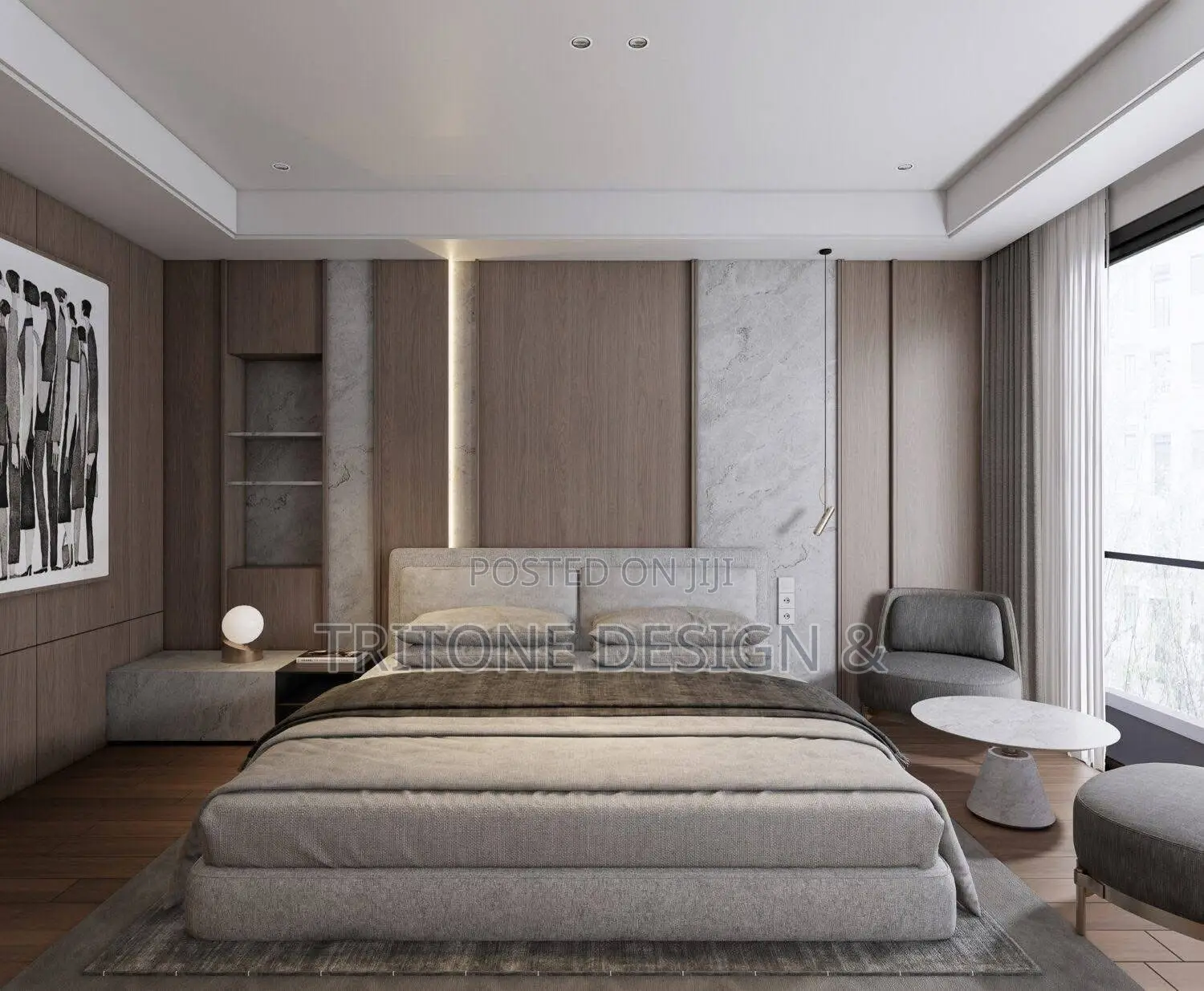 Dream Bedroom Interior Design Package | Plans, 3d Renders Animation