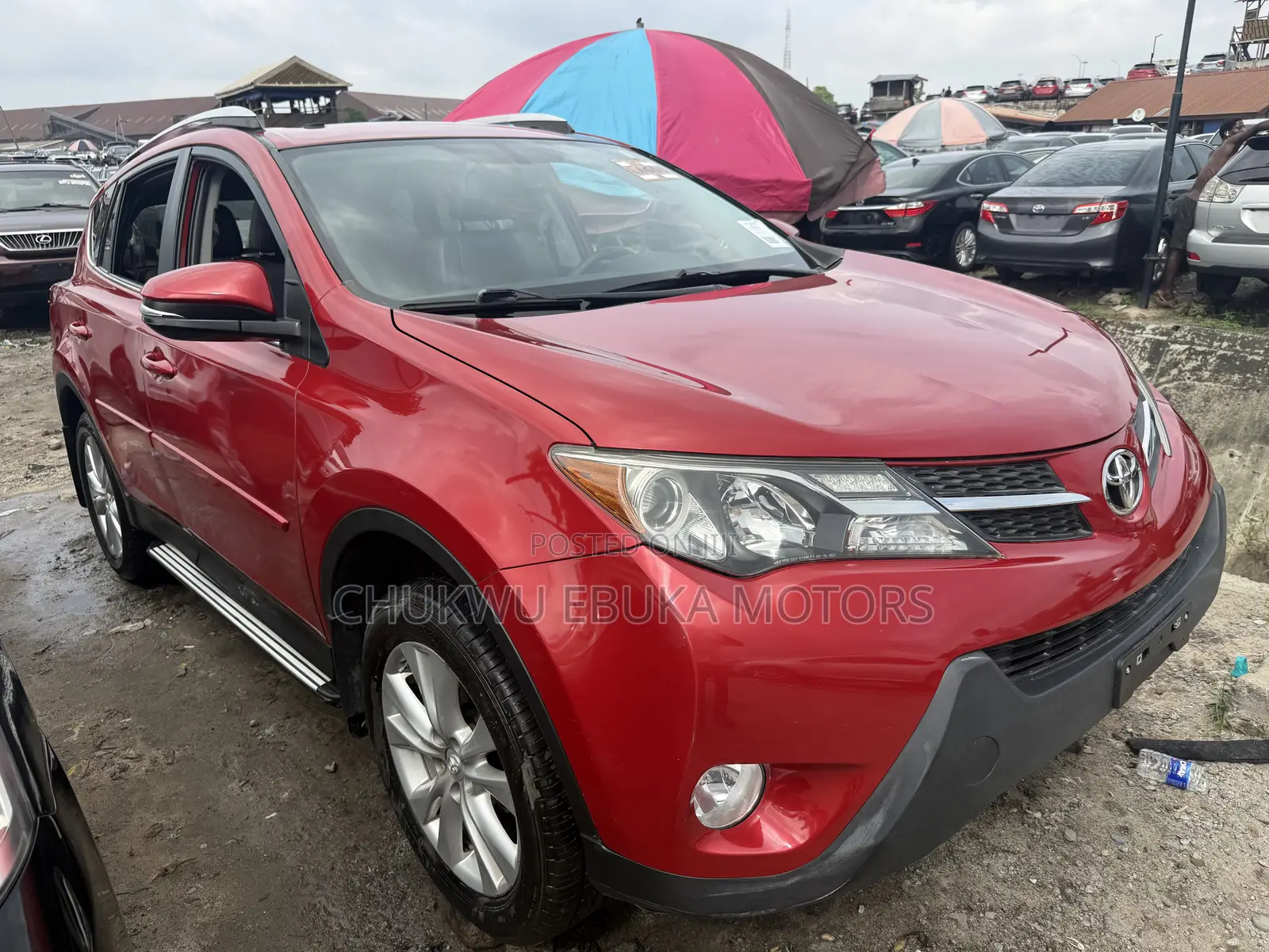 Toyota RAV4 Limited 4dr SUV AWD (2.5L 4cyl 6A) 2014 Red