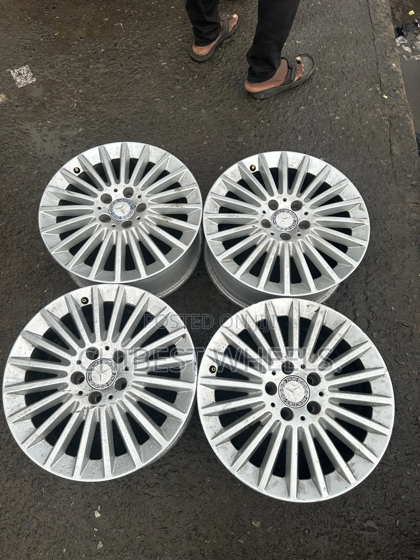 17 Rim for Mercedes Benz C300 2015 Model Original Oem Rim
