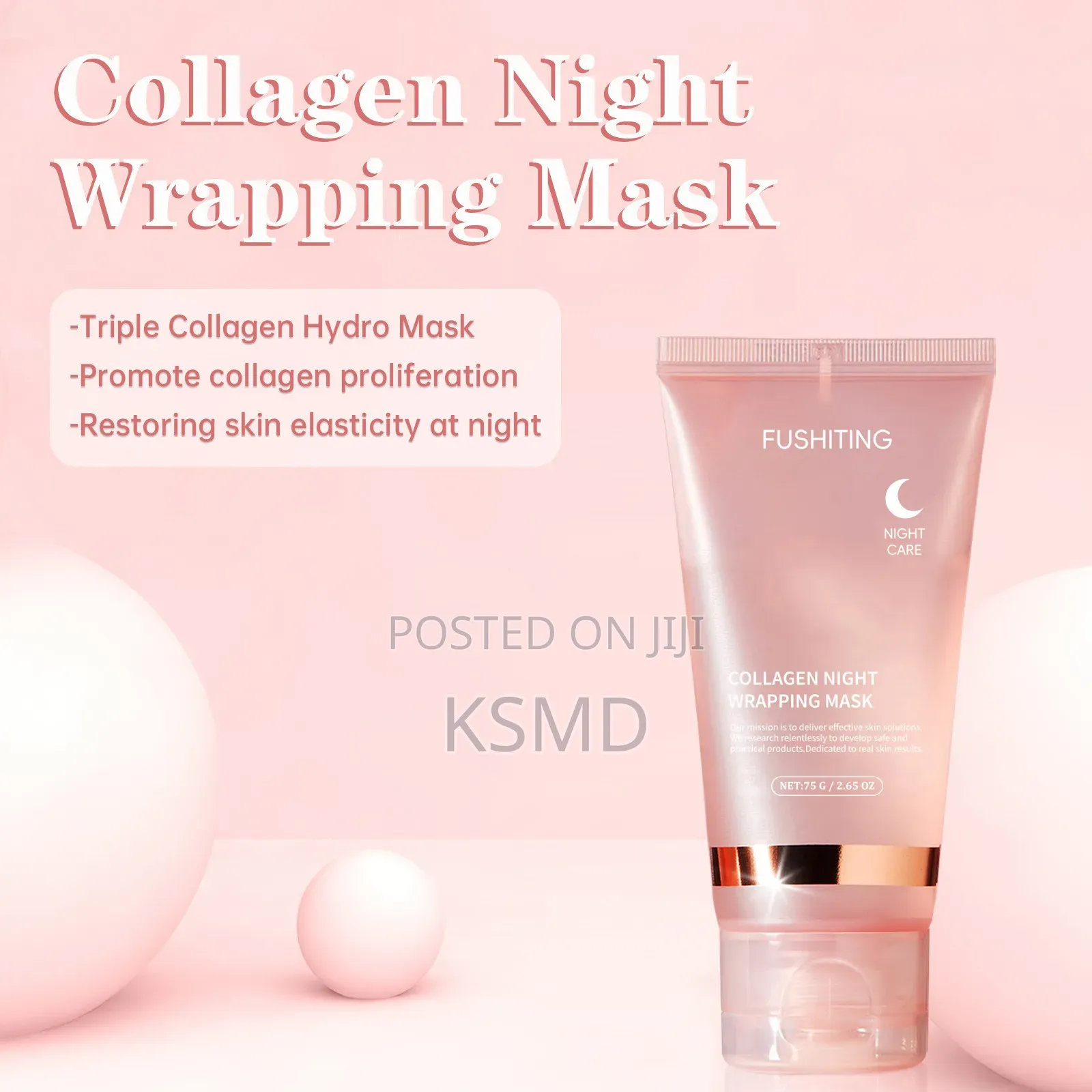 Collagen Peel-Off Night Mask Night Repair Hydrating Moisturizing Mask