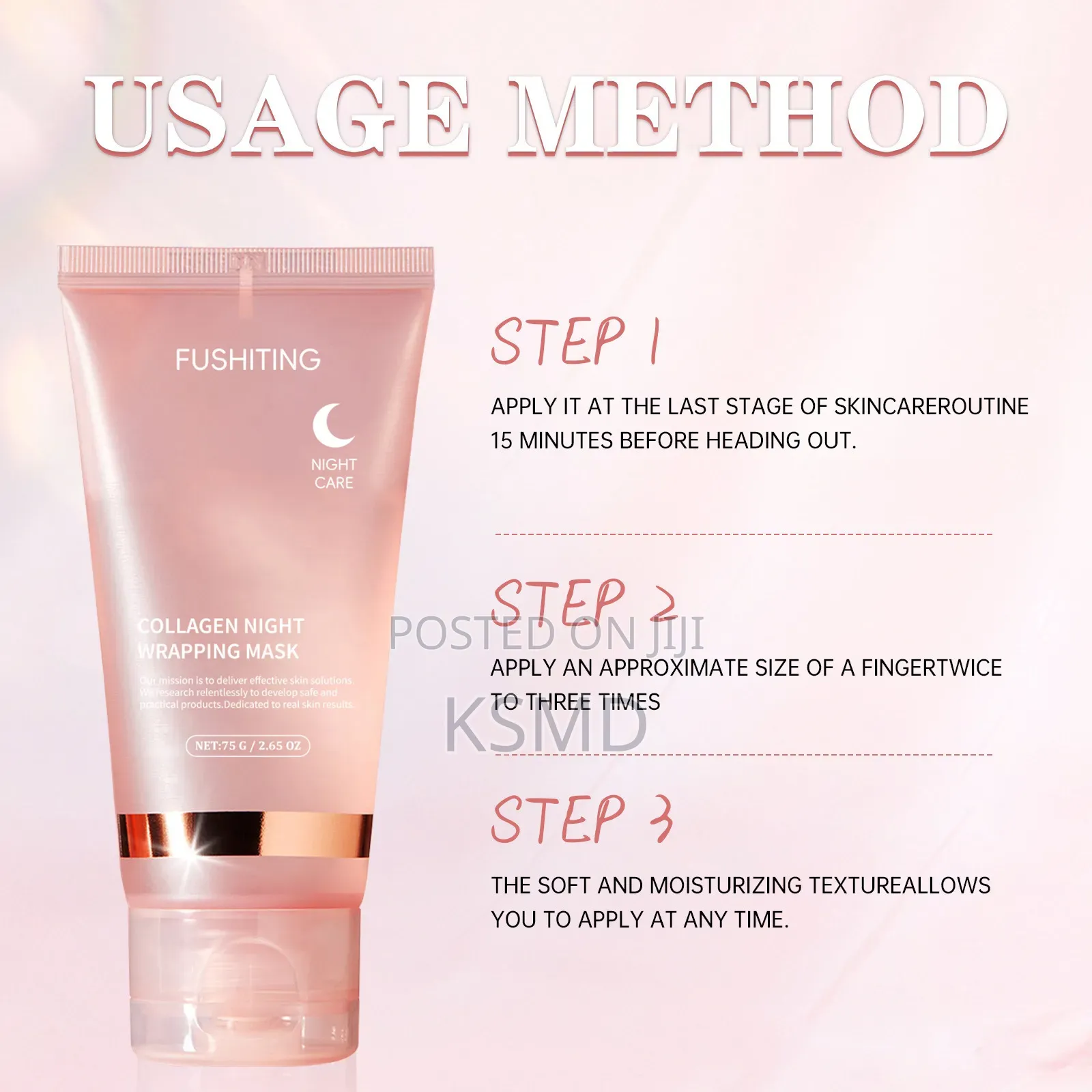 Collagen Peel-Off Night Mask Night Repair Hydrating Moisturizing Mask